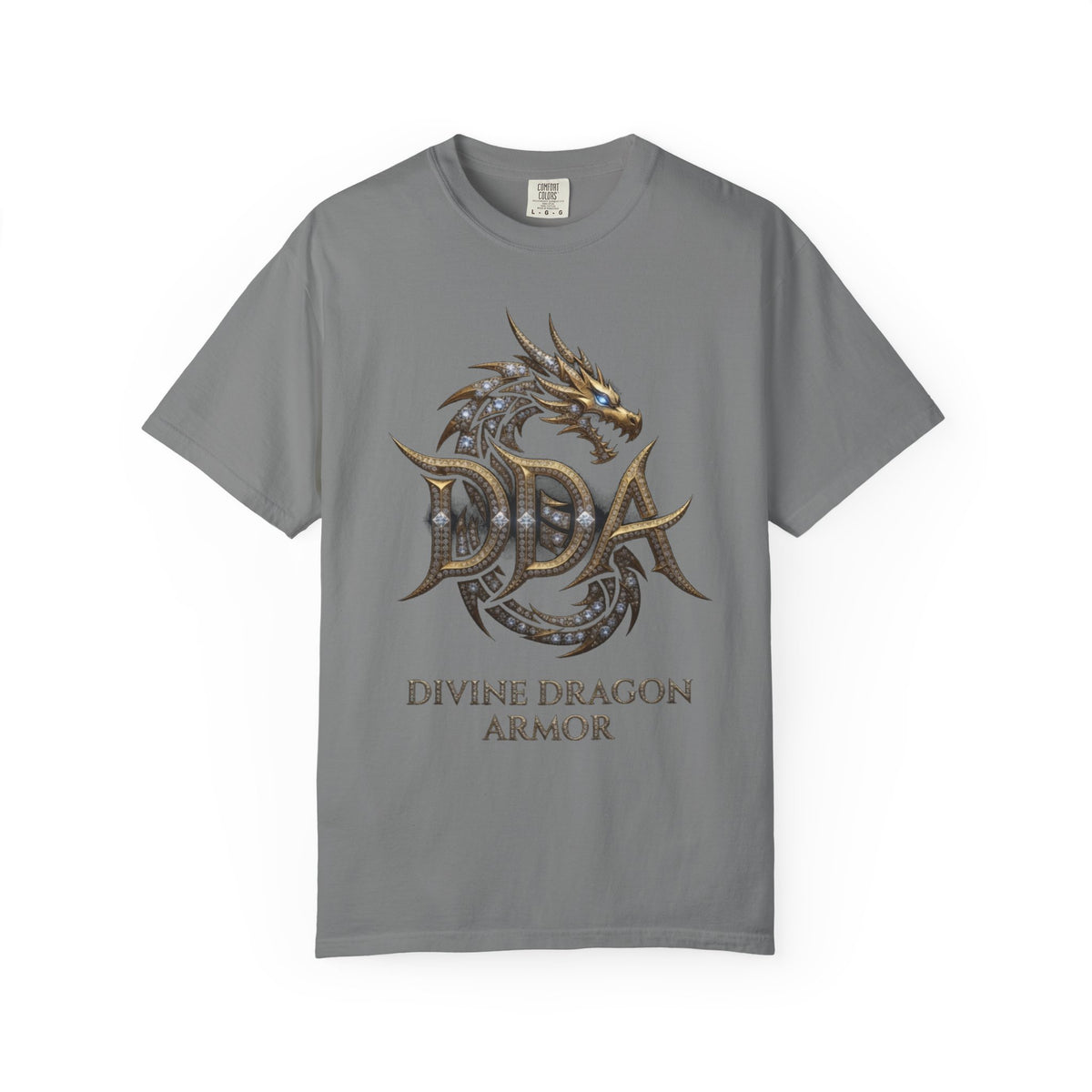 A DIVINE DRAGON ARMOR MEN OR WOMANS Garment-Dyed T-shirt
