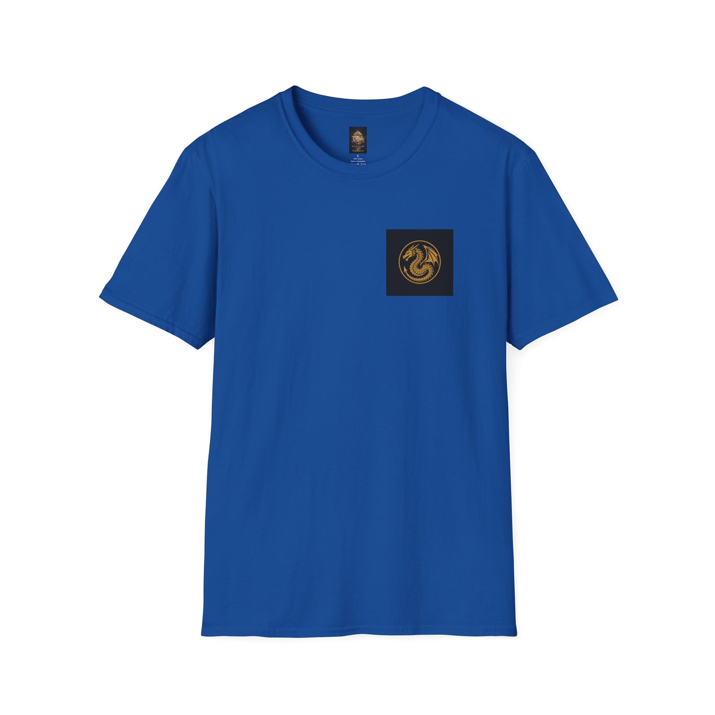A # 1 Selling Divine Dragon Armor Pocket T-Shirt — Vintage Gold Emblem Tee