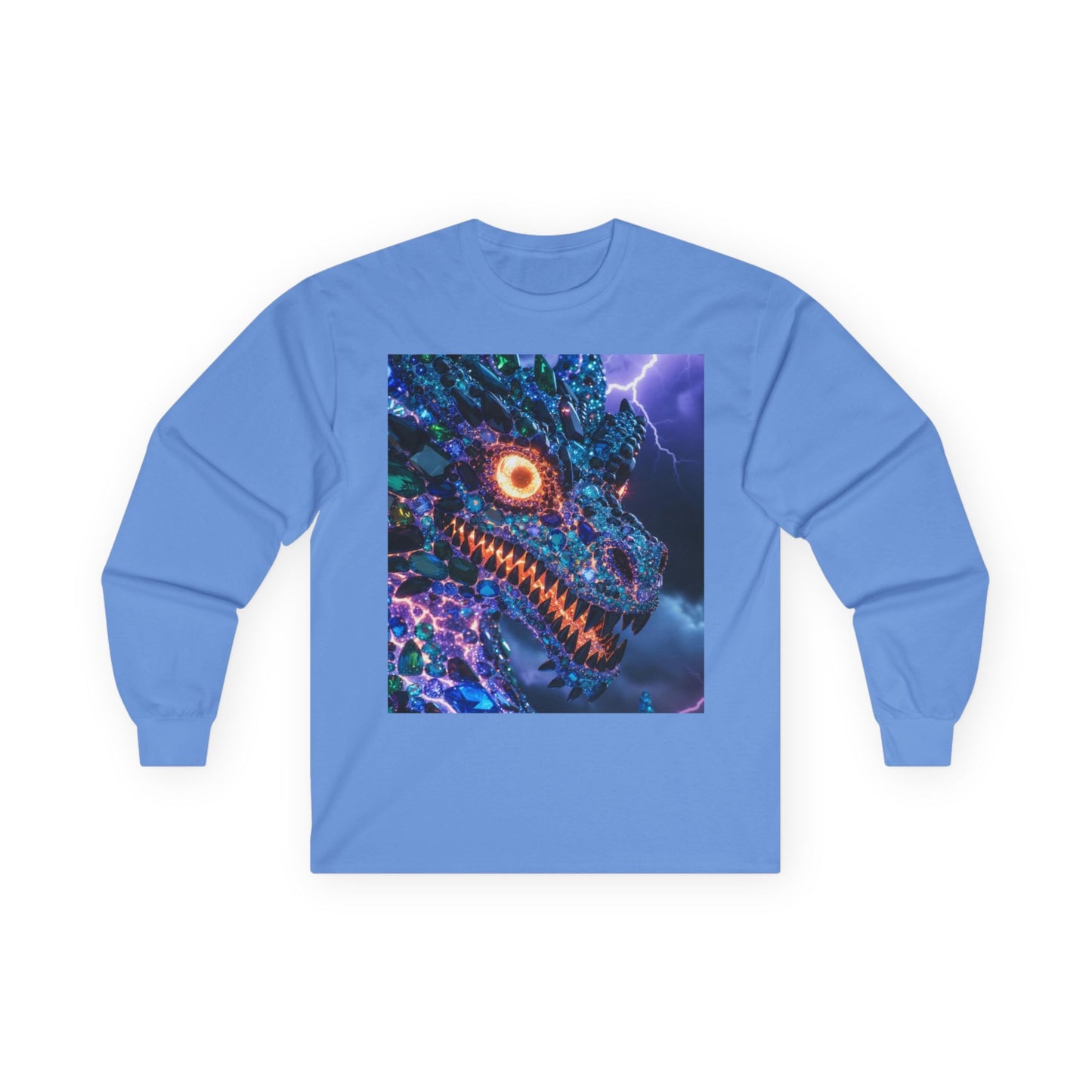 Godzilla Neon Monster Long Sleeve Tee — Electric Kaiju Graphic