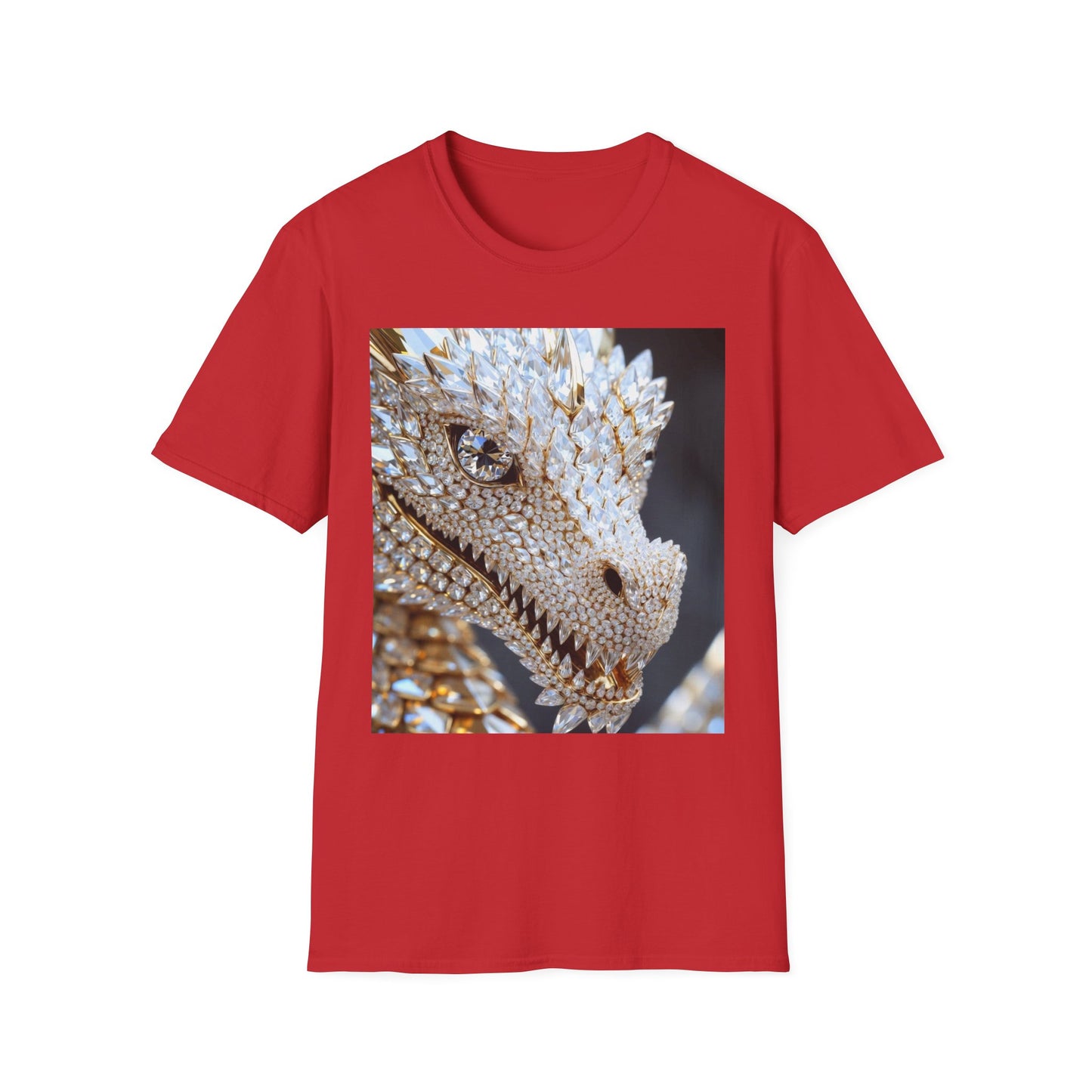 Bejeweled Dragon Graphic T-Shirt