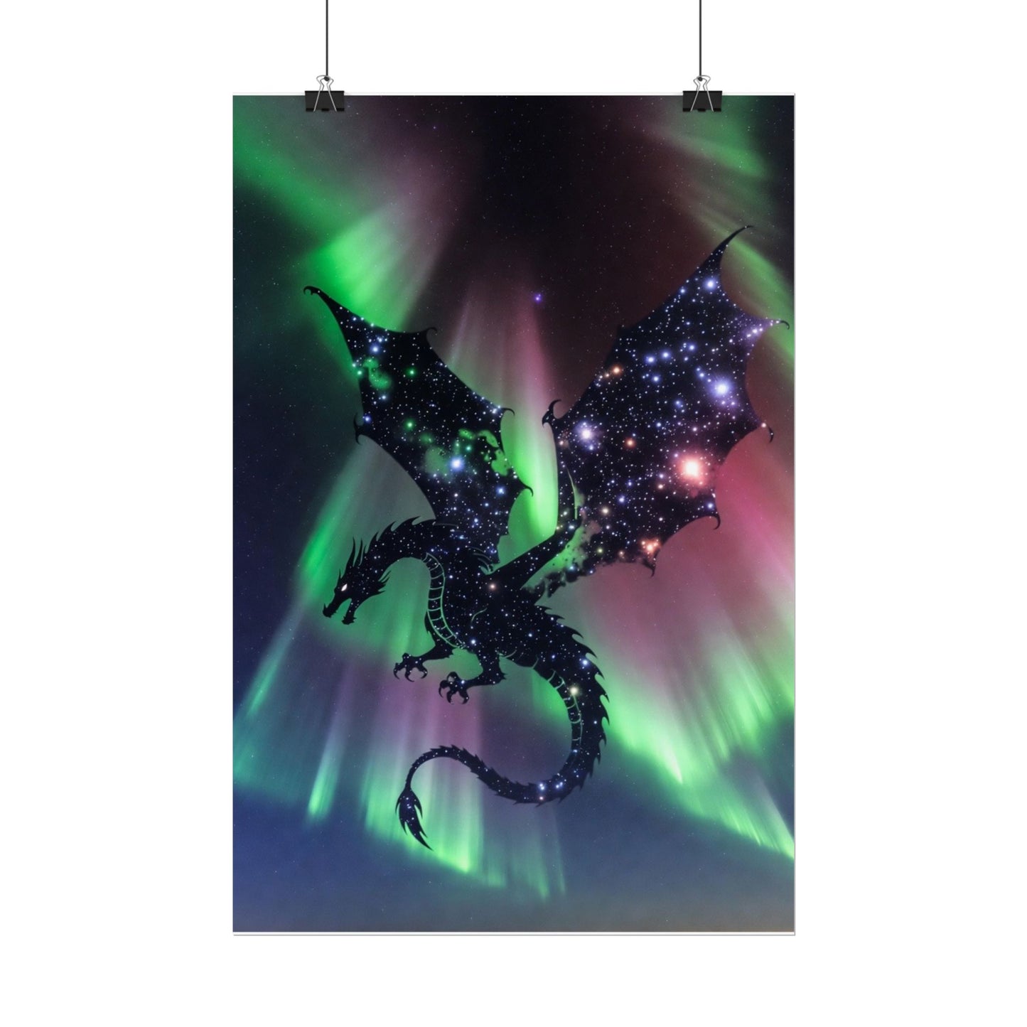Dragon Aurora Poster