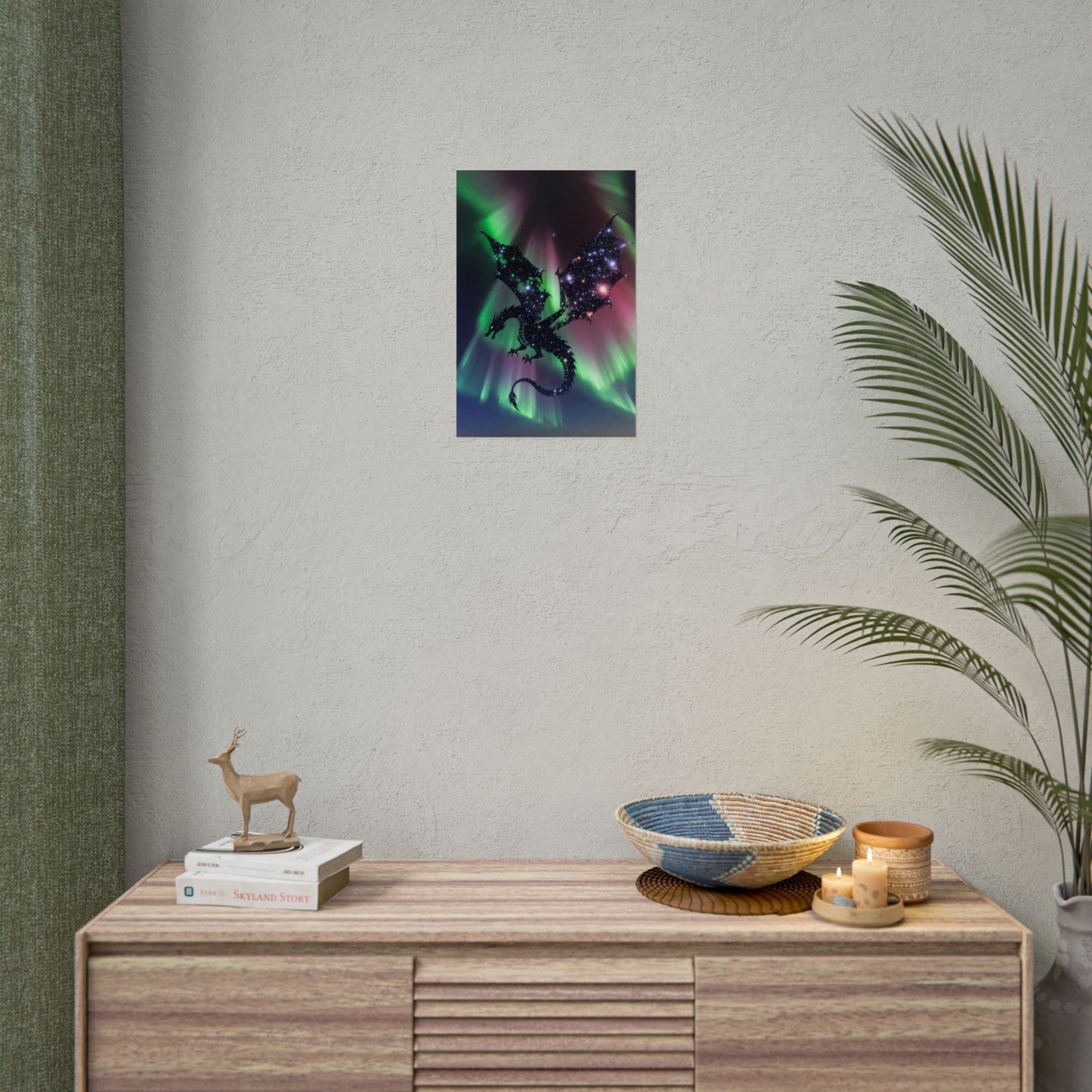 Dragon Aurora Poster