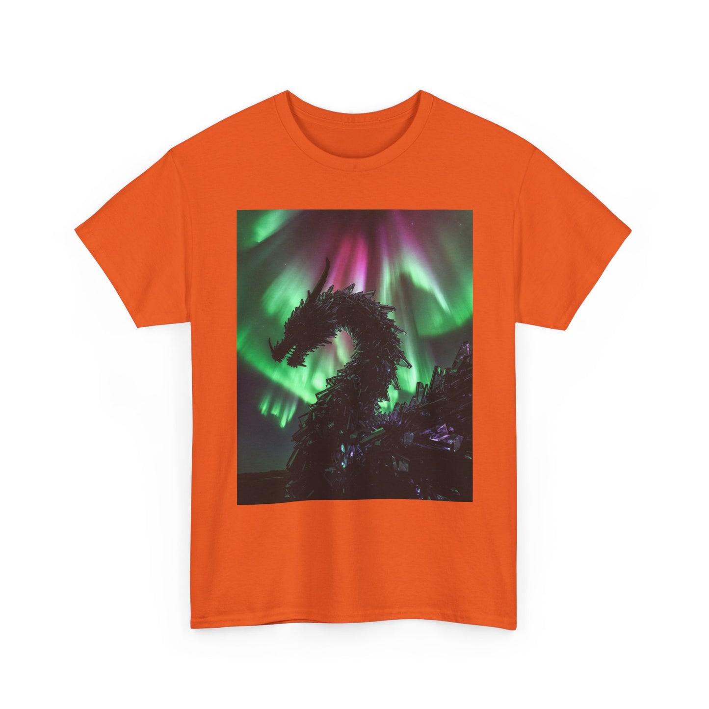Dragon Aurora T-Shirt — Northern Lights Dragon Graphic Tee