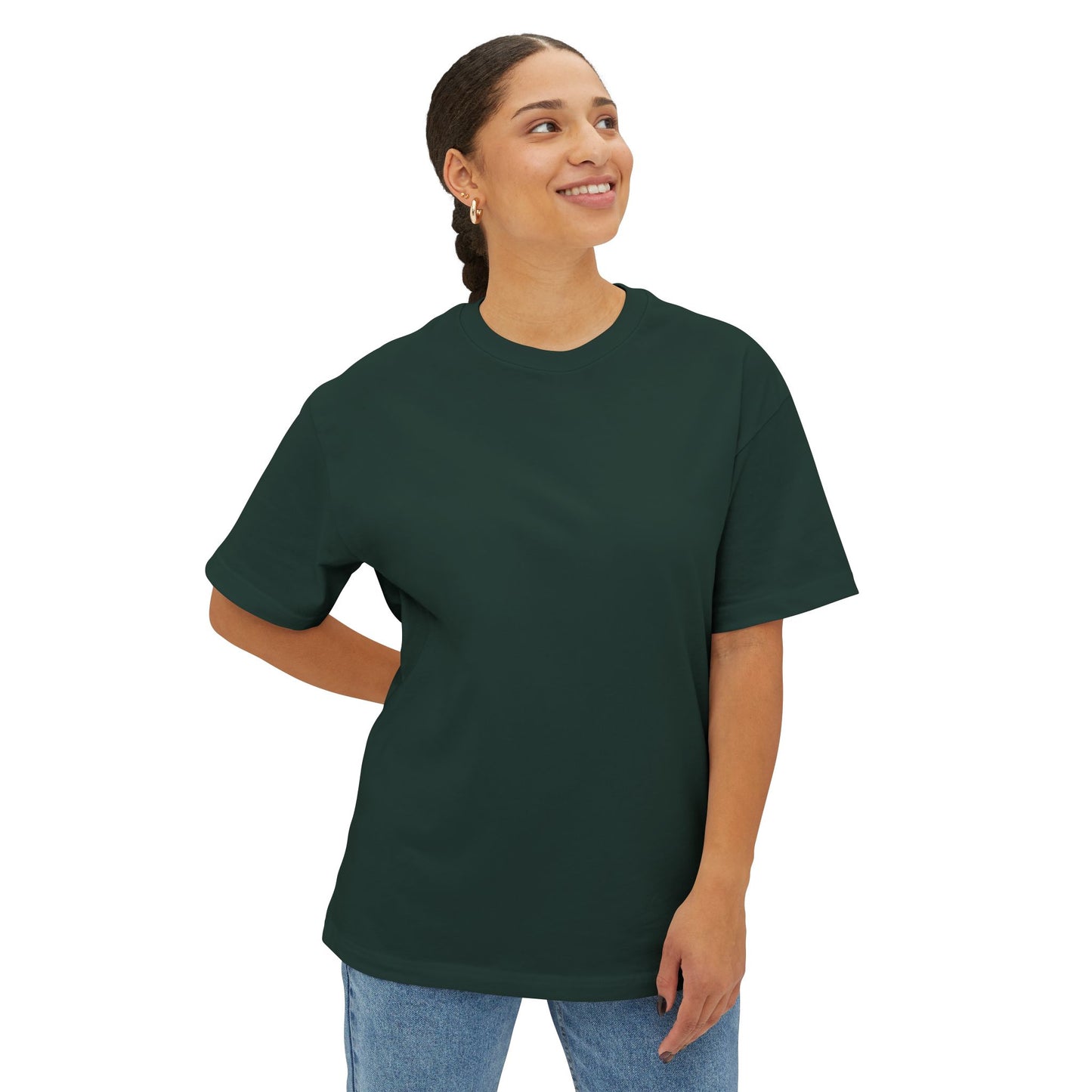 Unisex Oversized Boxy Tee - Relaxed Fit Shirt for Casual Wear, Perfect Gift for Birthdays, Holidays, Lounge, Everyday Style, Uplifting [...]