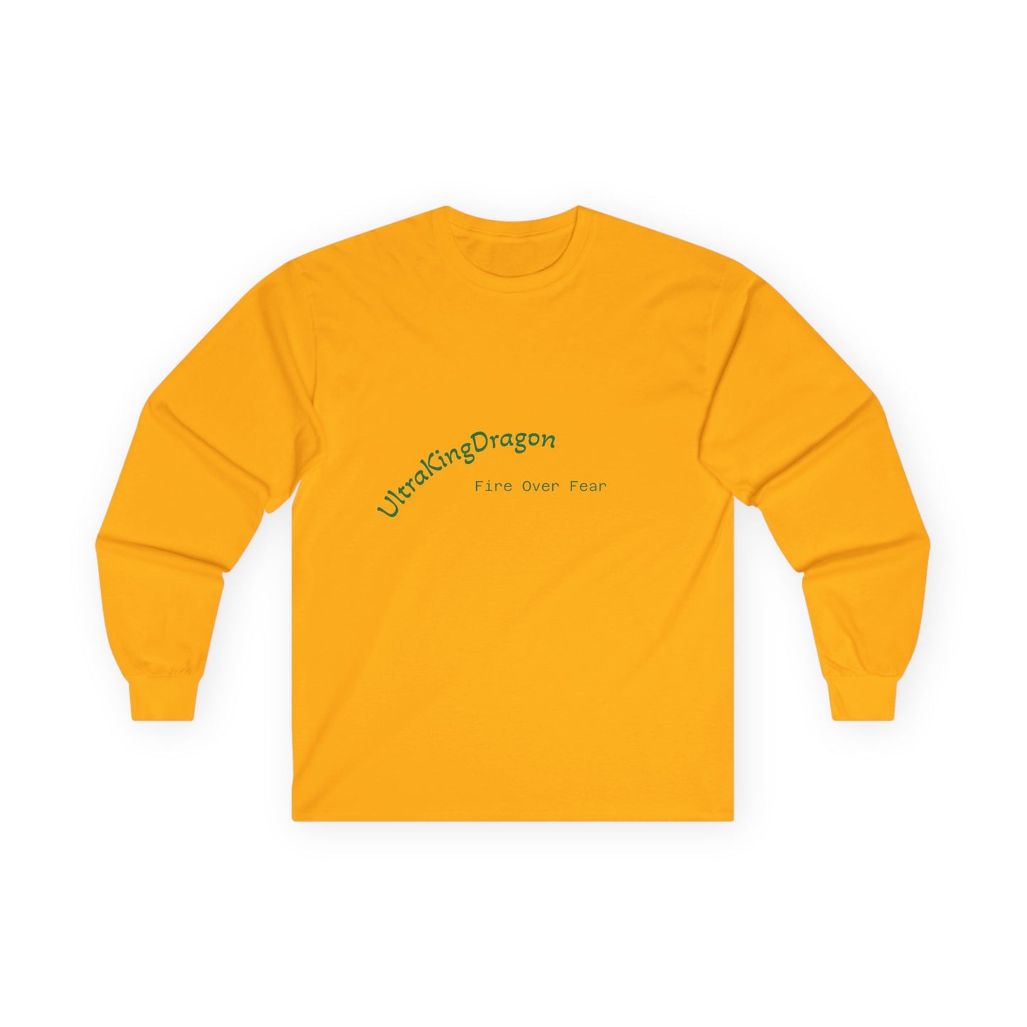 Minimalist 'Vibes Over Fear' Long Sleeve Tee