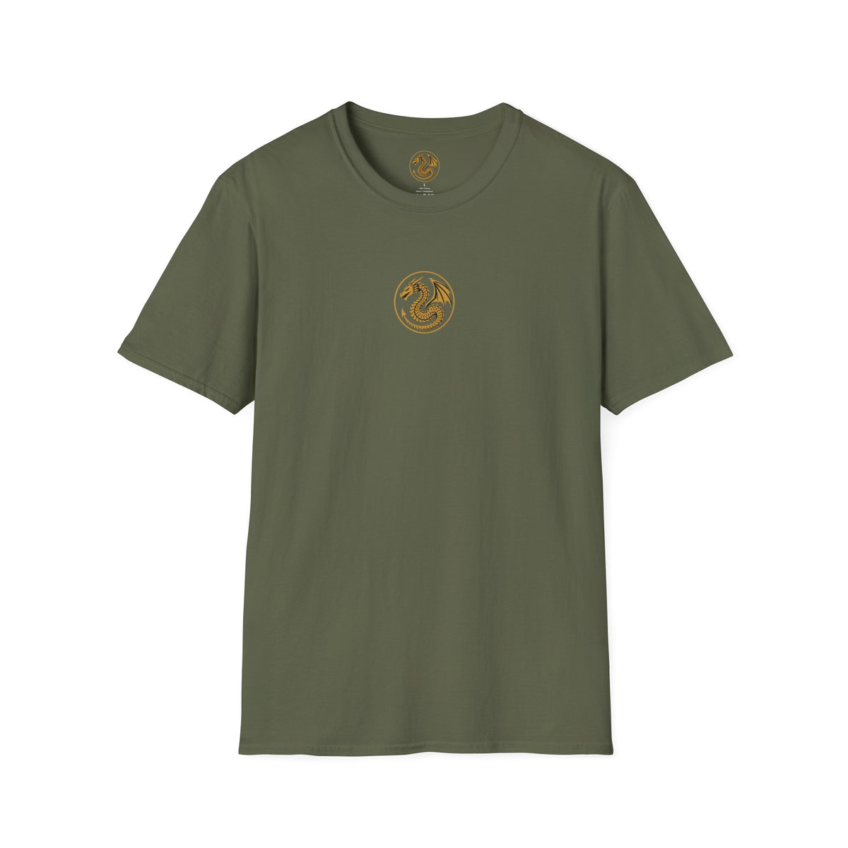 Golden Serpent Symbol T-Shirt