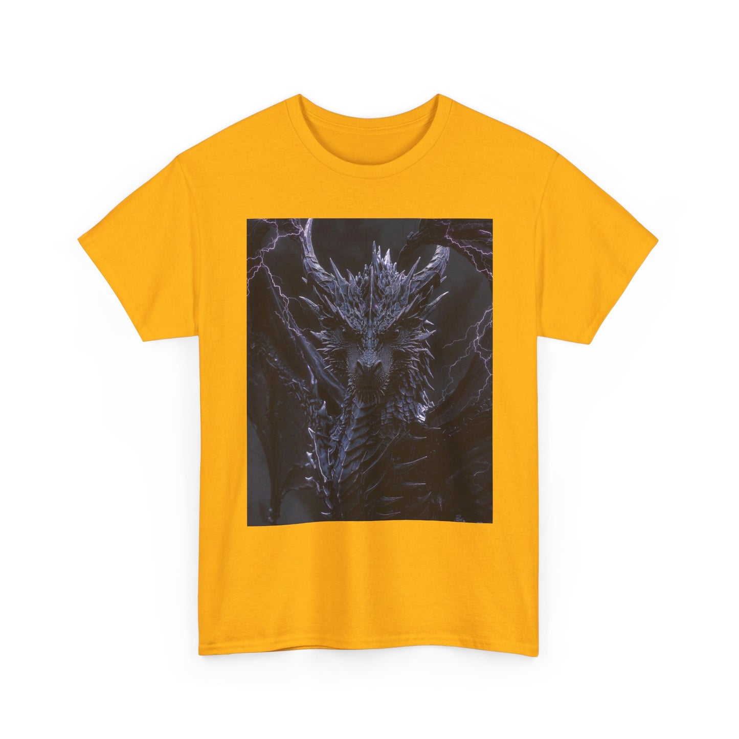 Dark Dragon Tee — Dark Fantasy Gothic Dragon Graphic Shirt