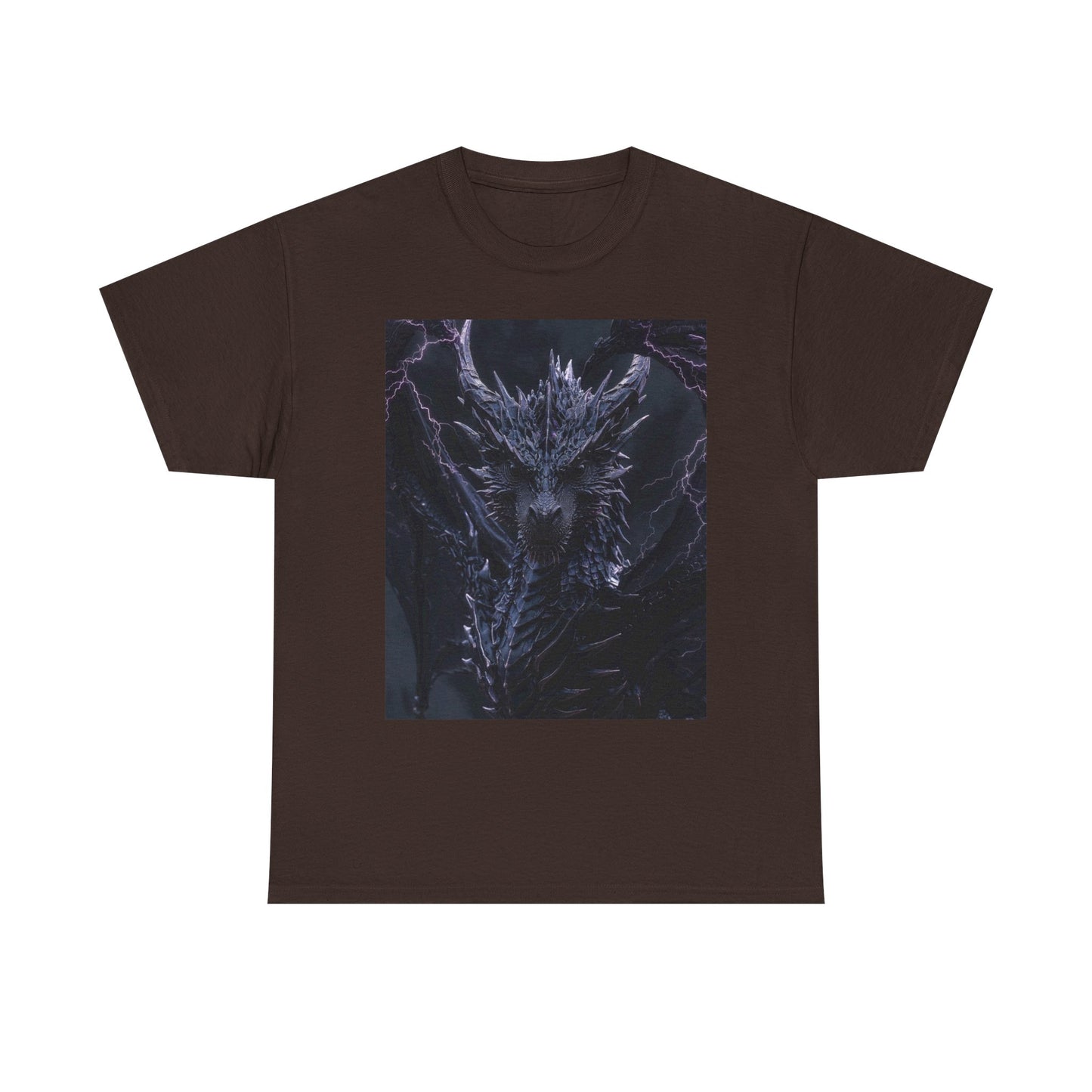 Dark Dragon Tee — Dark Fantasy Gothic Dragon Graphic Shirt