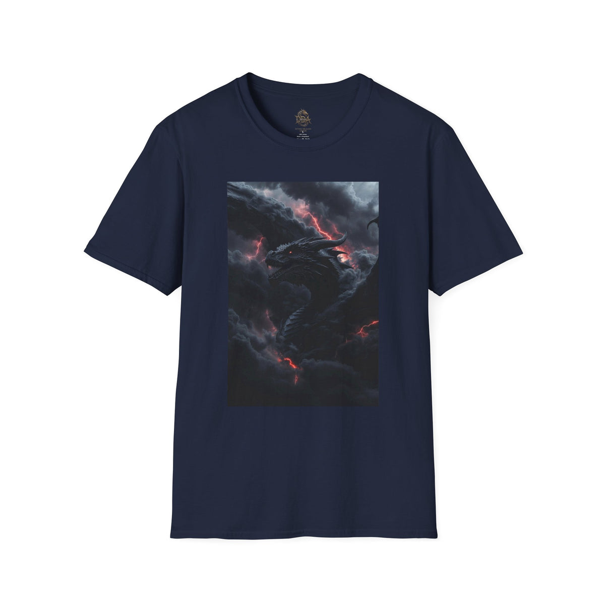 A Dragon Smoke T-Shirt — Stormy Smoke Tee