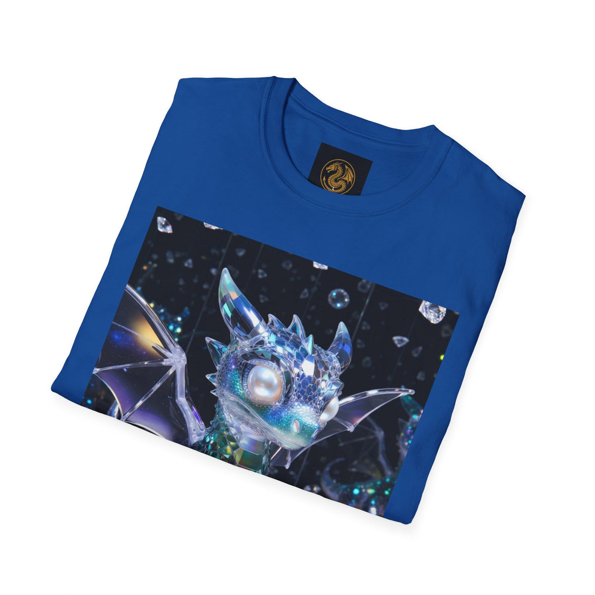 A Crystal Dragon T-Shirt — Sparkling Gem Fantasy Tee