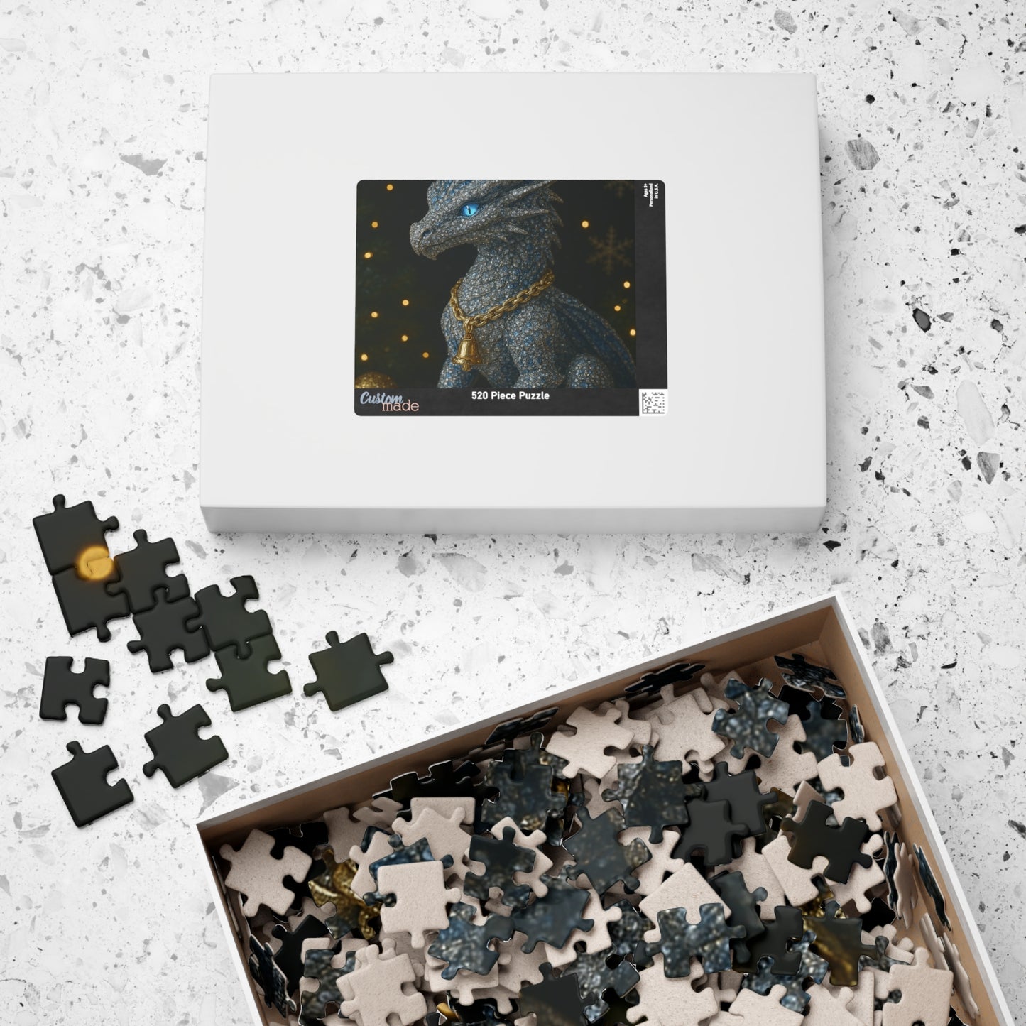 Fantasy Dragon Puzzle - 110 to 1014 Pieces, Perfect for Family Game Night