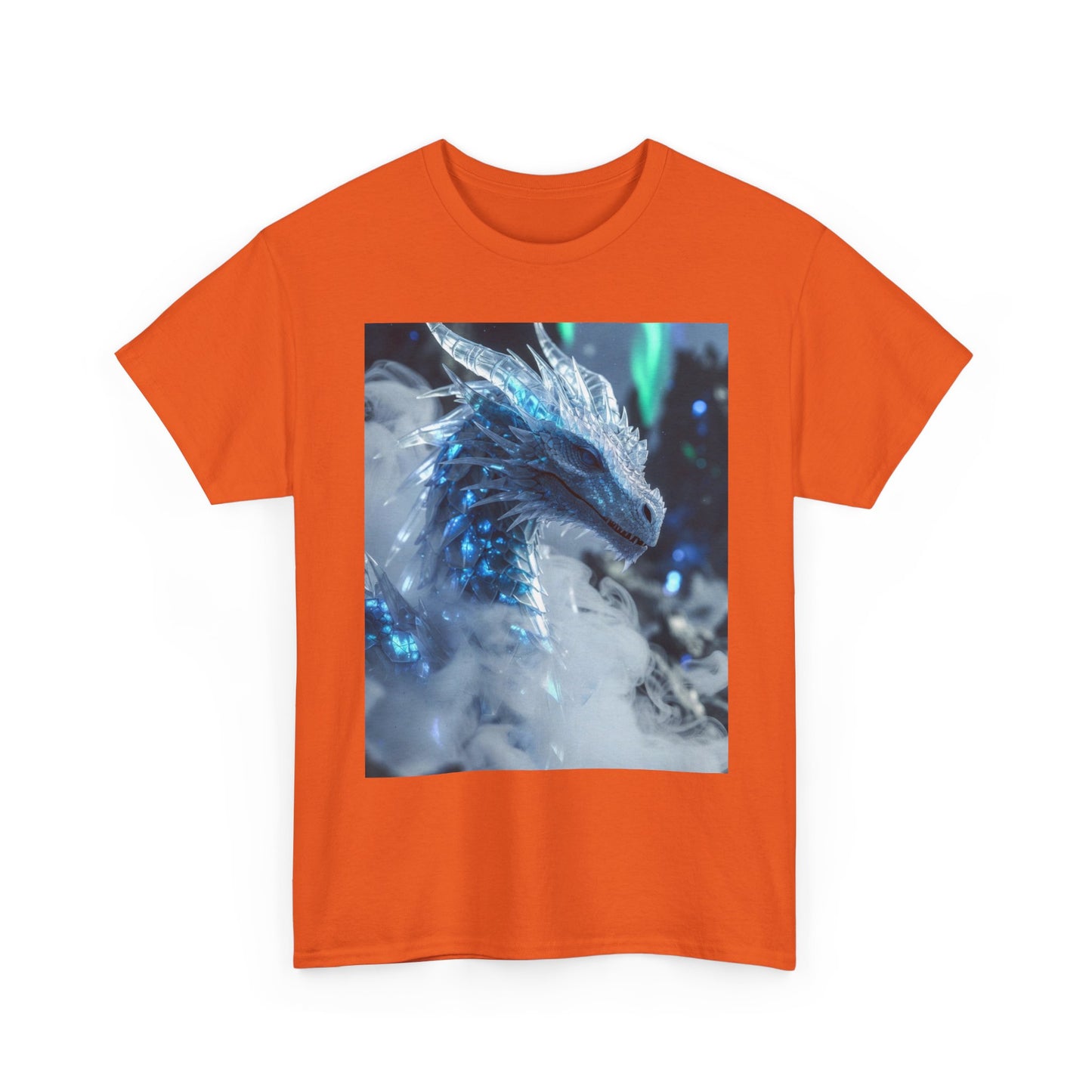 Ice Dragon Graphic Tee — Fantasy Dragon Art T-Shirt