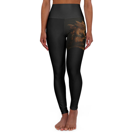 Galaxy Print High Waisted Yoga Leggings for Active Lifestyle
