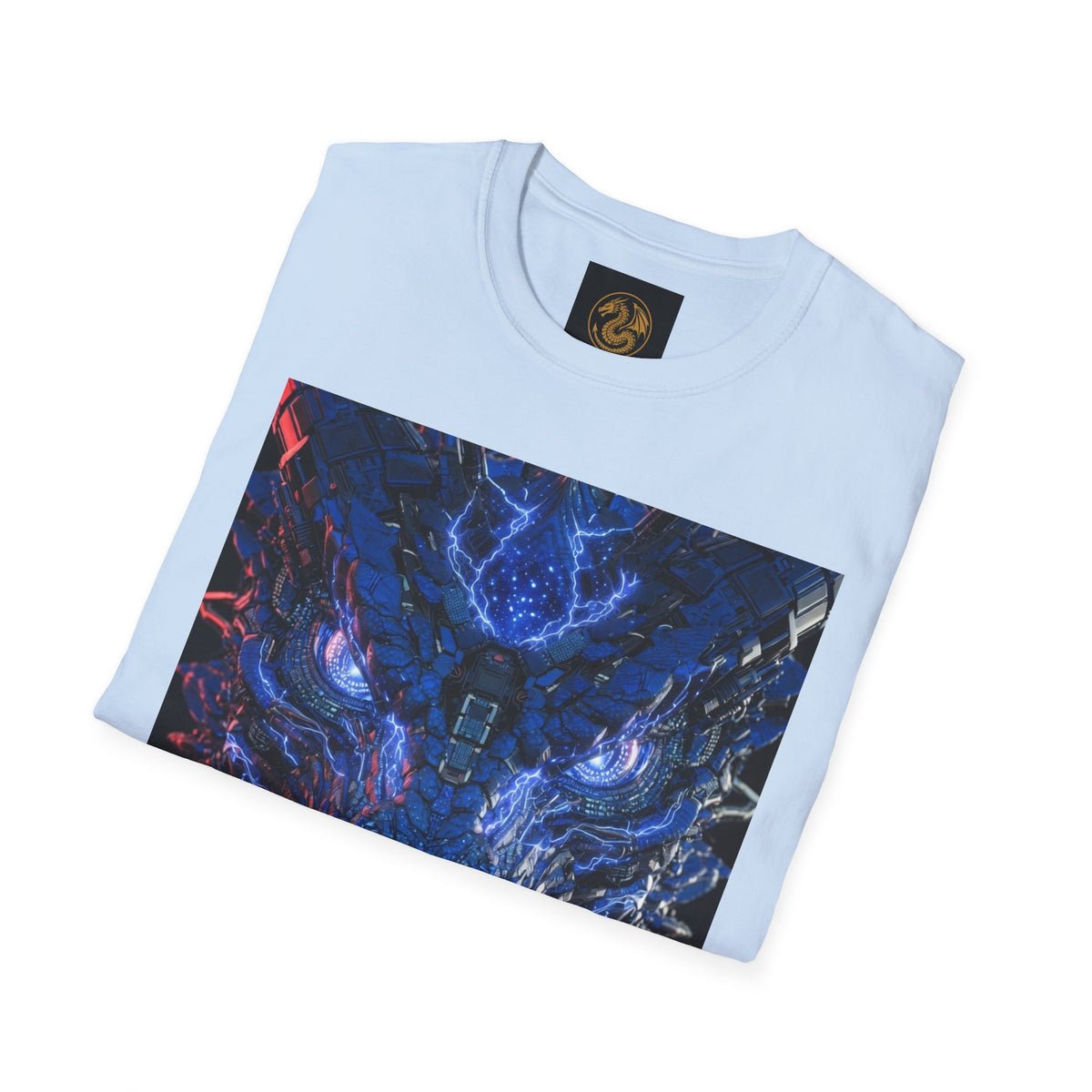 #1 Selling Dragon Nebula T-Shirt — Cosmic Blue Dragon Graphic Tee