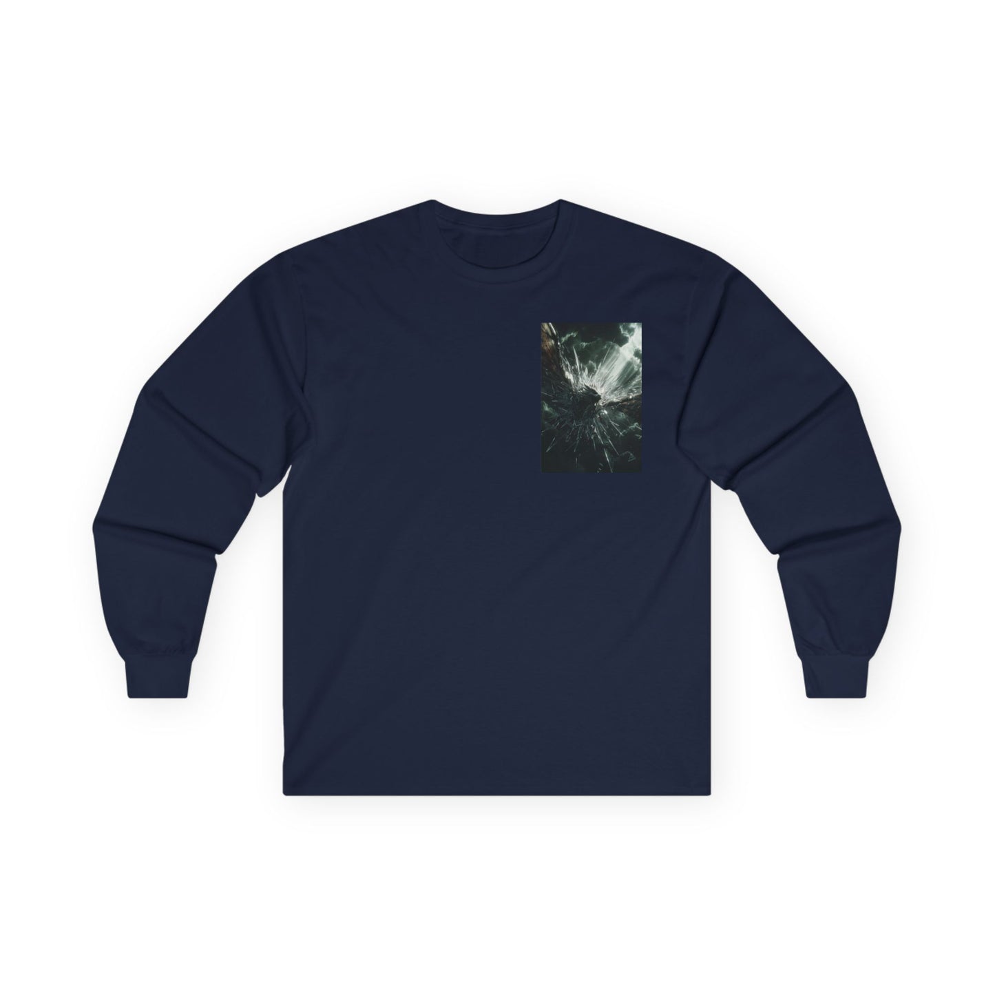 Long Sleeve Tee • Nebula Storm Chest Print