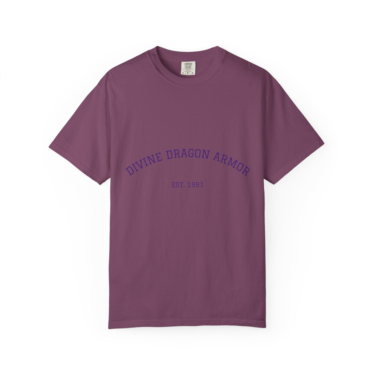 A Divine Dragon Armor Tee — Vintage 'Est. 1991' Graphic T-Shirt