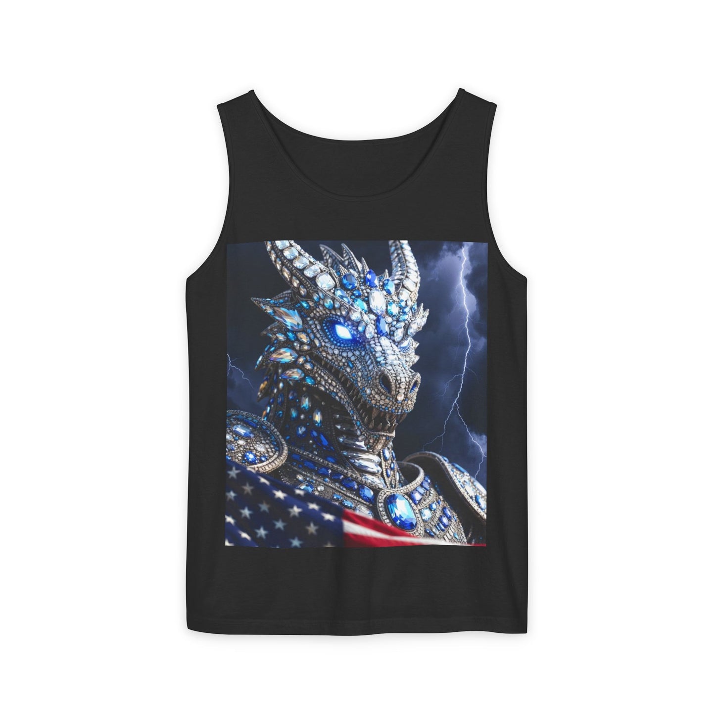 Patriotic Crystal Dragon Tank Top