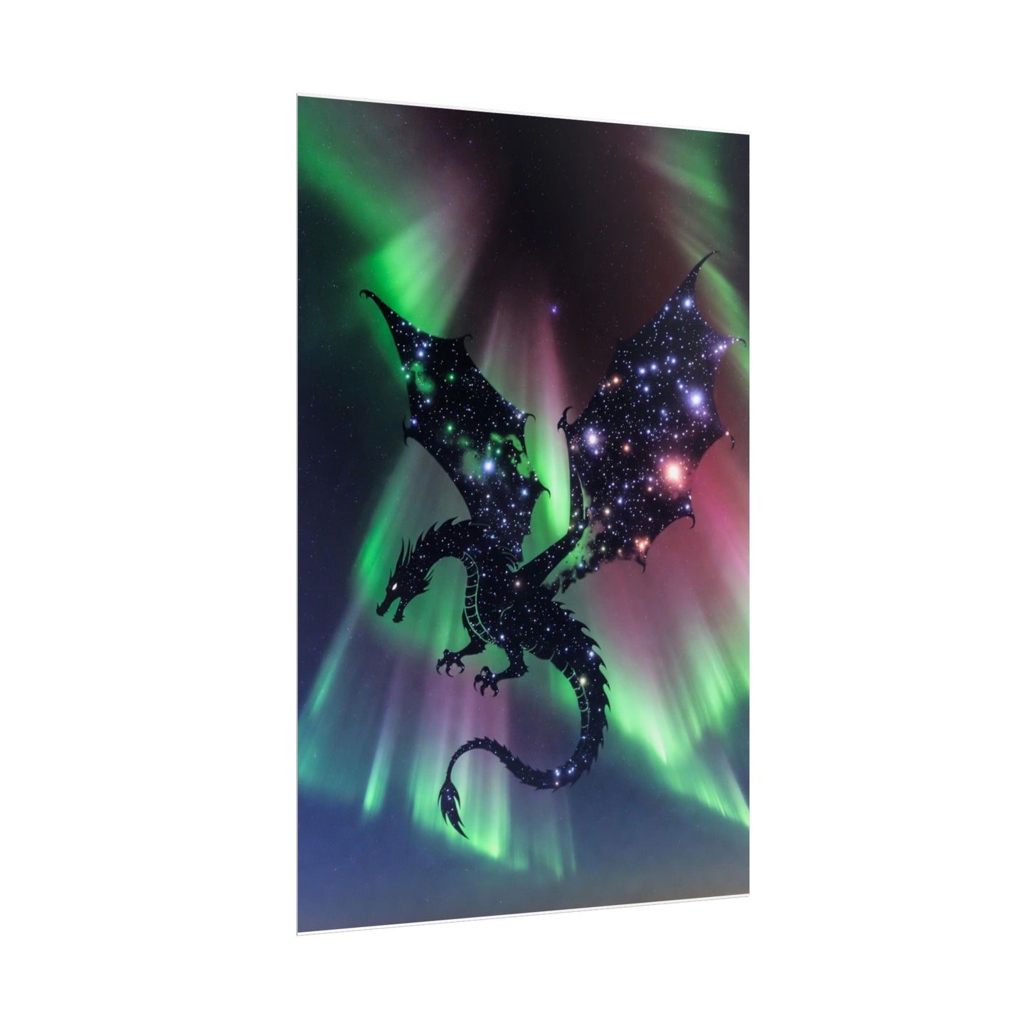 Dragon Aurora Poster