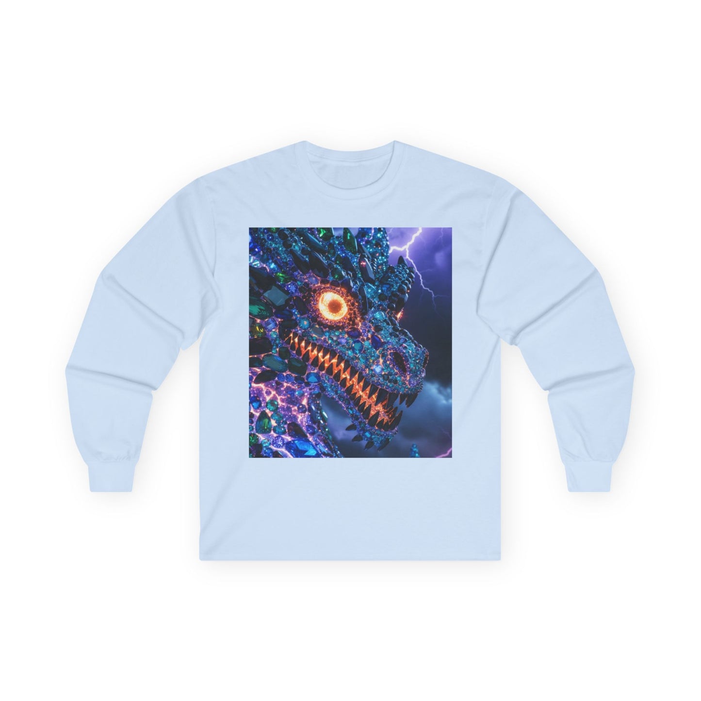 Godzilla Neon Monster Long Sleeve Tee — Electric Kaiju Graphic