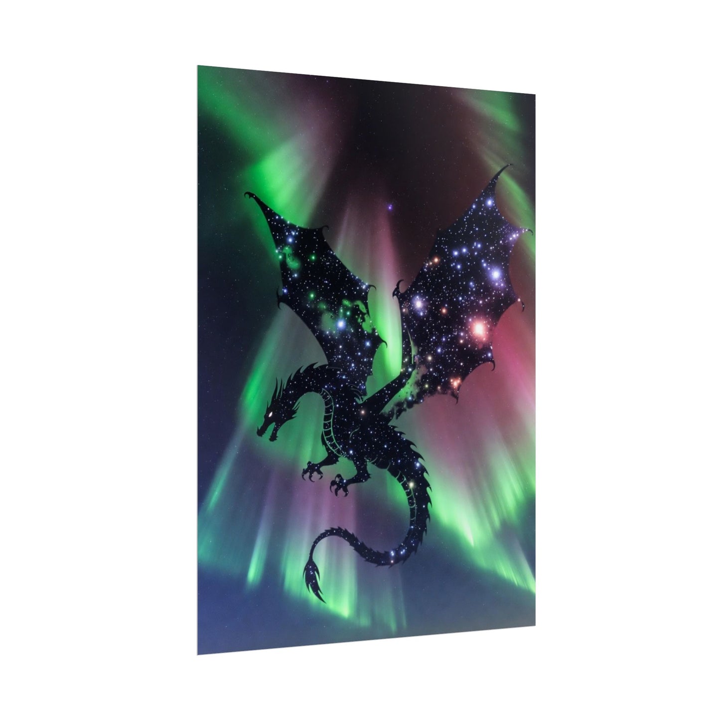 Dragon Aurora Poster