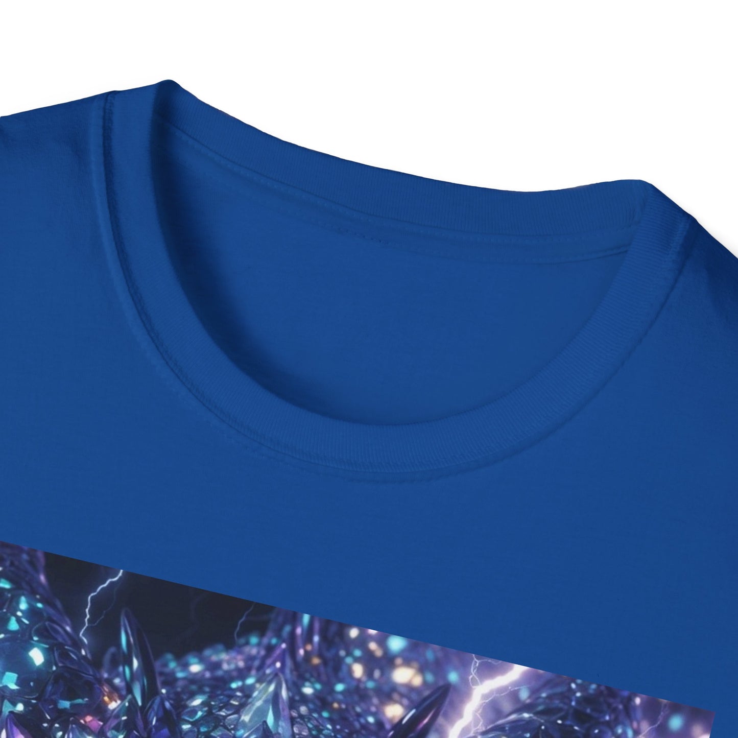 Electric Dragon T-Shirt — Neon Lightning Monster Graphic Tee