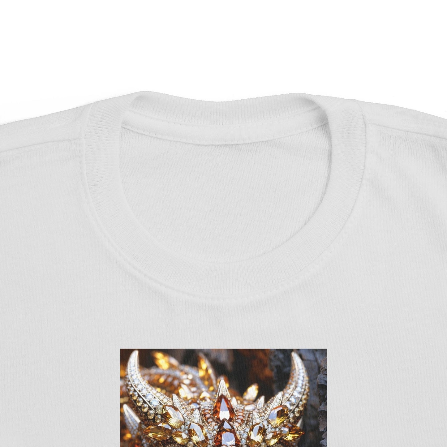 Toddler Tee — Fierce Gold Dragon Graphic Shirt