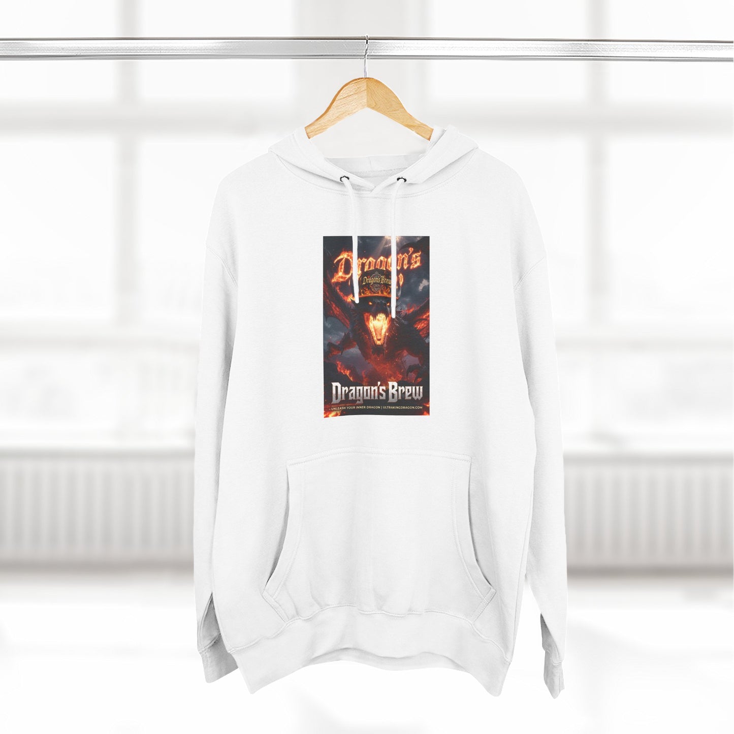 Dragons Brew Three-Panel Fleece Hoodie