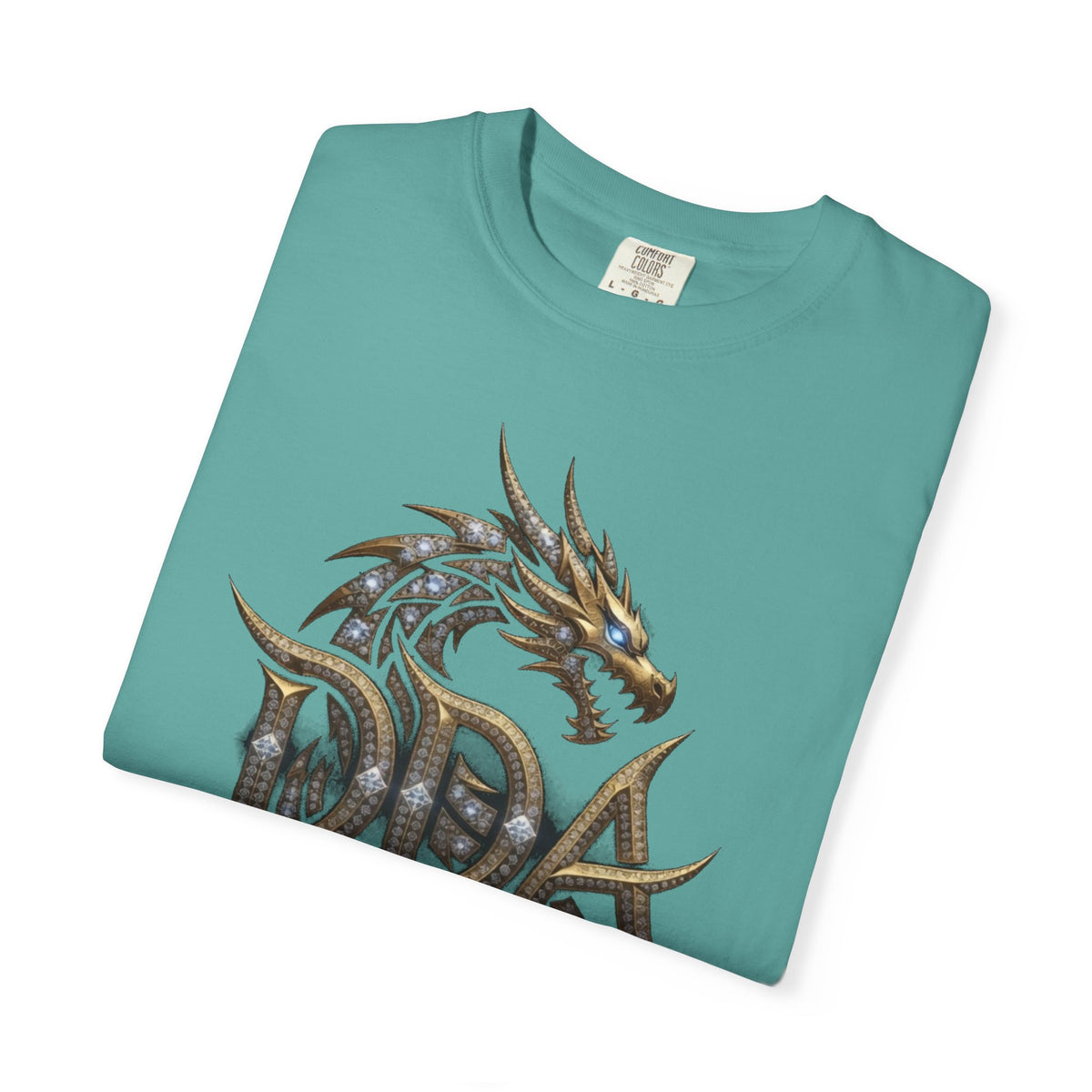 A DIVINE DRAGON ARMOR MEN OR WOMANS Garment-Dyed T-shirt