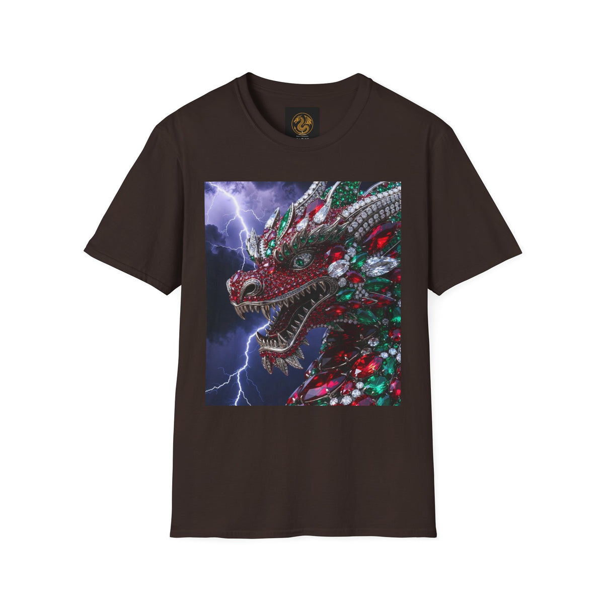 Electric Dragon Graphic T-Shirt