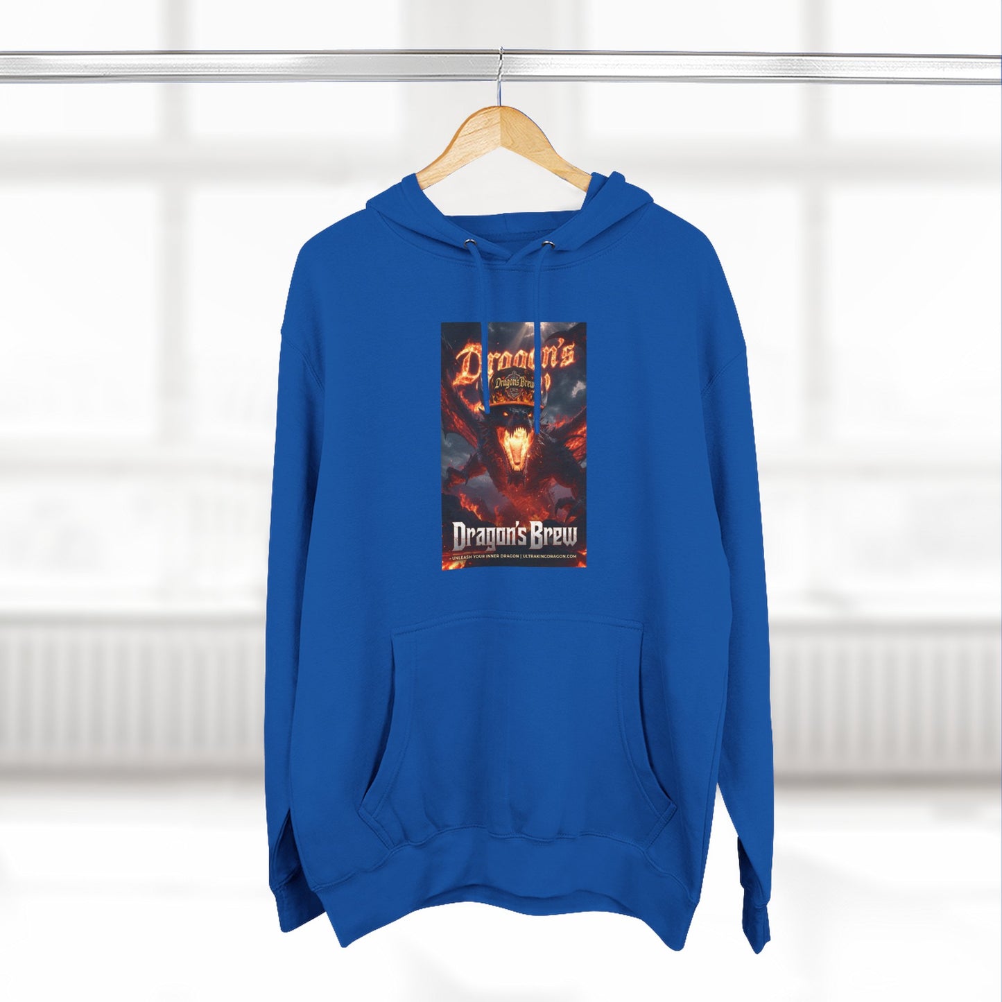 Dragons Brew Three-Panel Fleece Hoodie