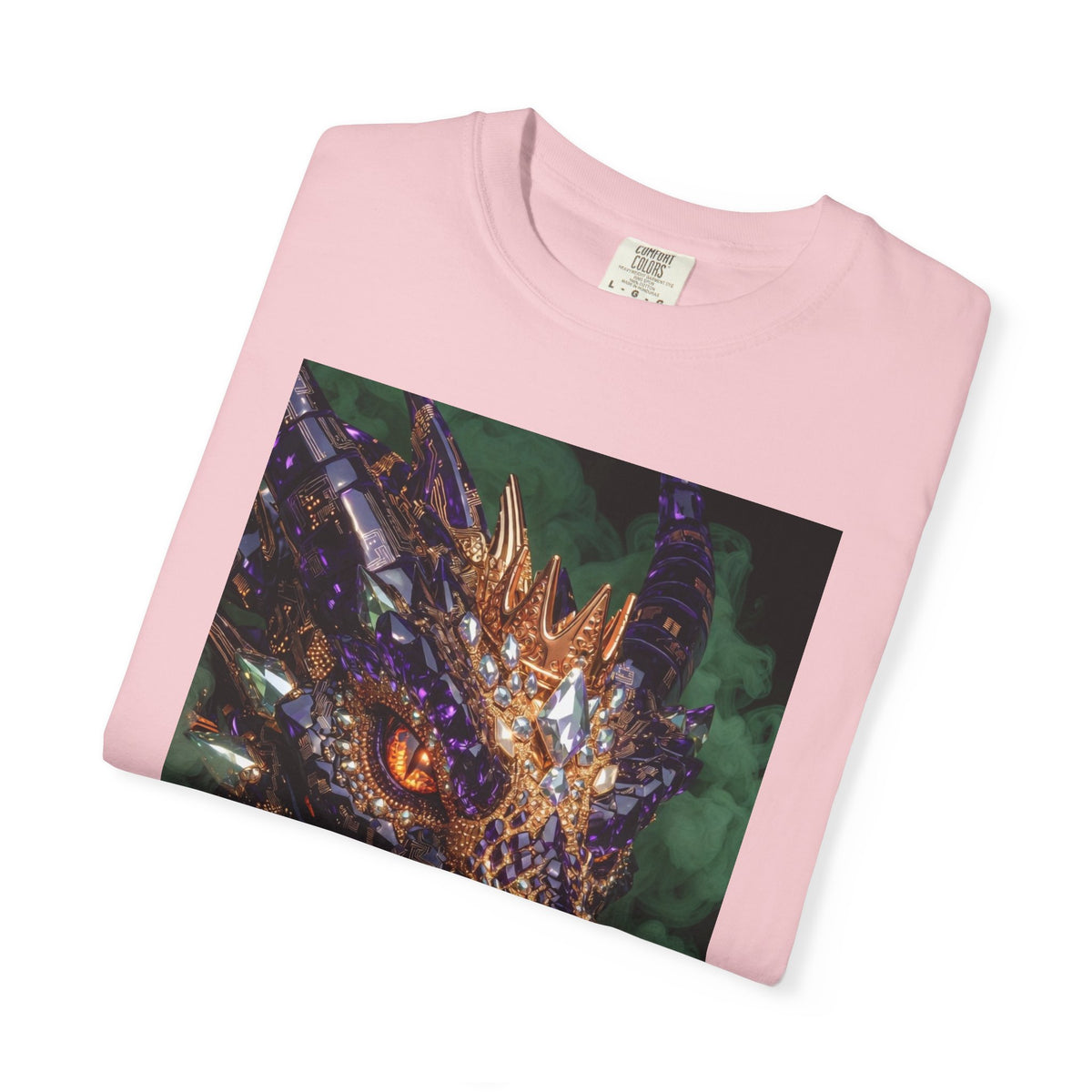 A Dragon Pocket Graphic T‑Shirt — Fiery Fantasy Chest Print