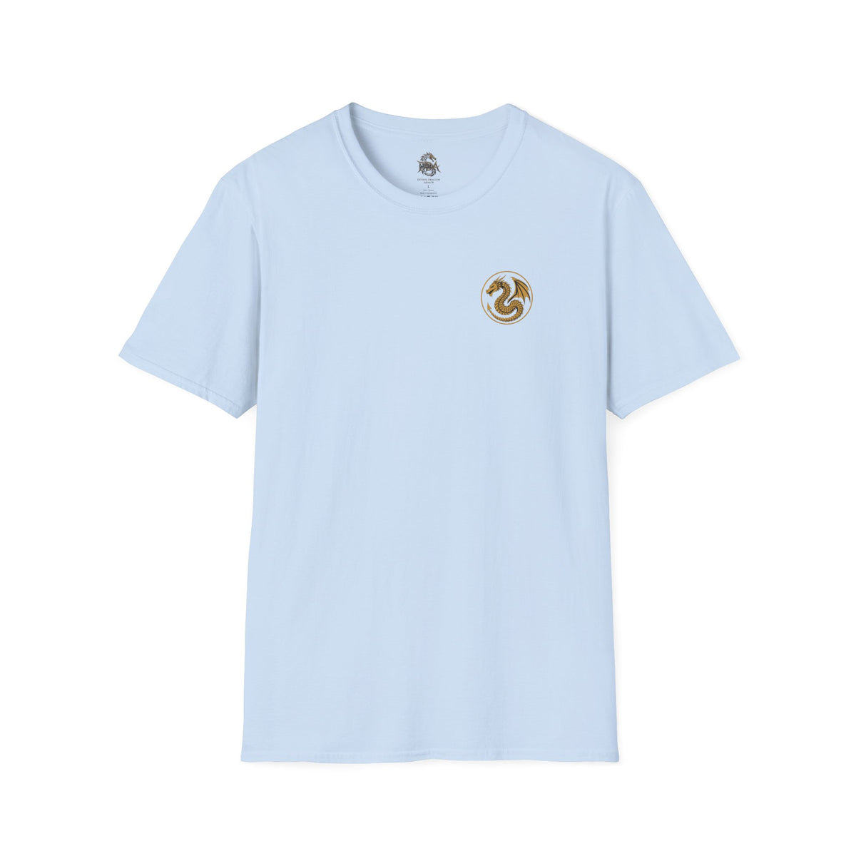 A # 1 Selling Divine Dragon Armor Pocket T-Shirt — Vintage Gold Emblem Tee