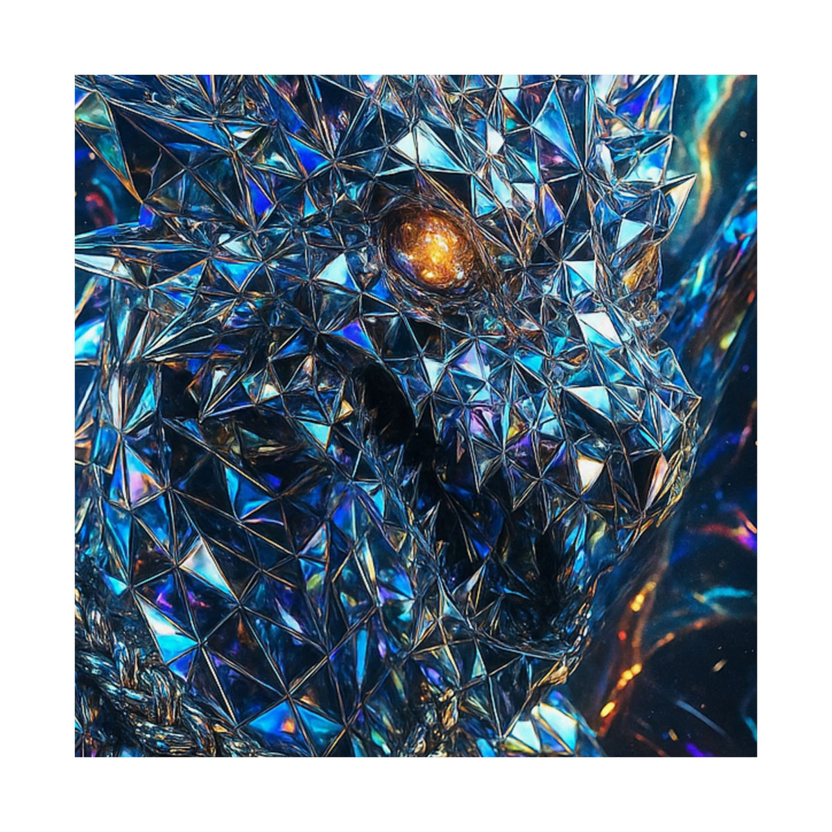 A Stunning Matte Vertical Posters - Dragon Art, Fantasy Decor, Home Wall Art, Unique Gifts, Collector's Item