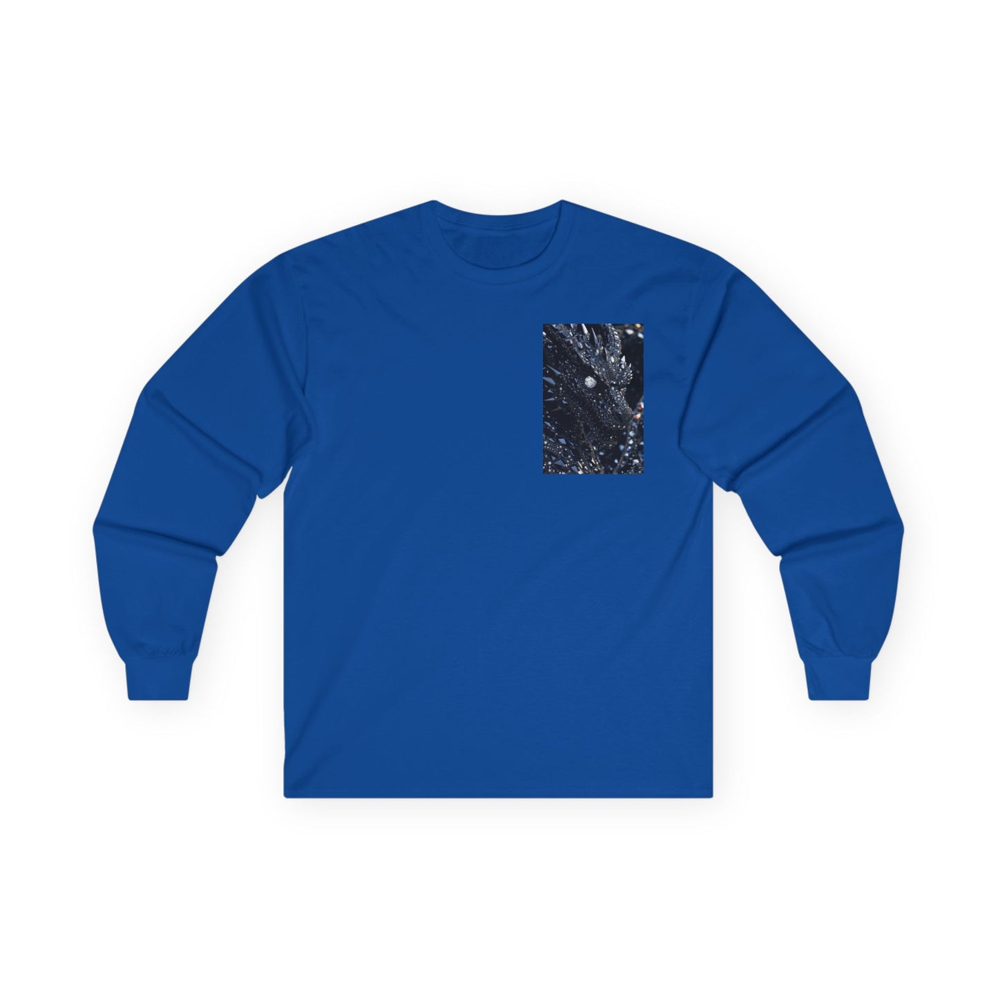 Galaxy Pocket Long Sleeve Tee — Starry Night Chest Print