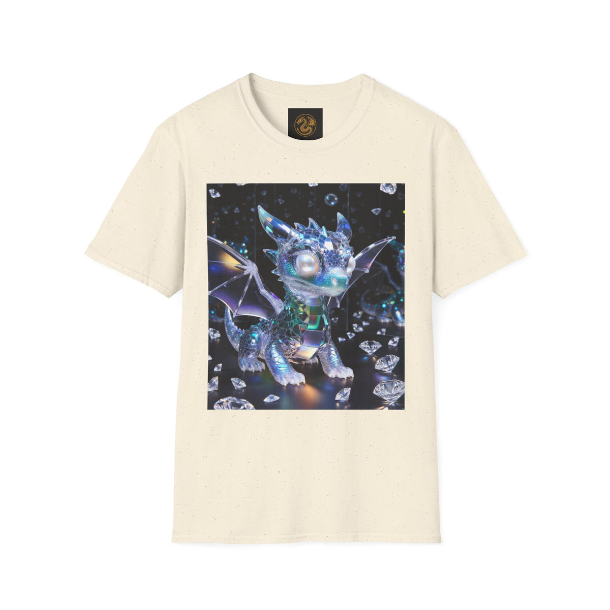 A Crystal Dragon T-Shirt — Sparkling Gem Fantasy Tee