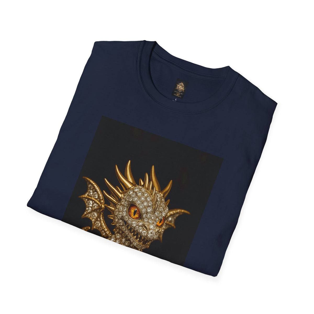 A Dragon Graphic T-Shirt, Fun Fantasy Apparel, Perfect Gift for Dragon Lovers, Casual Wear, Birthday Gift, Softstyle Tee