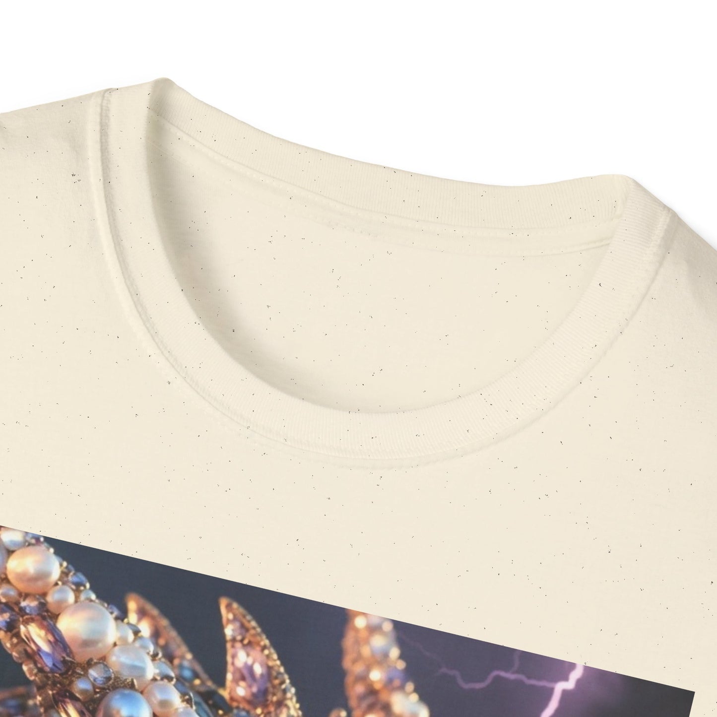 Dragon Gem Art T-Shirt — Fantasy Lightning Dragon Graphic Tee
