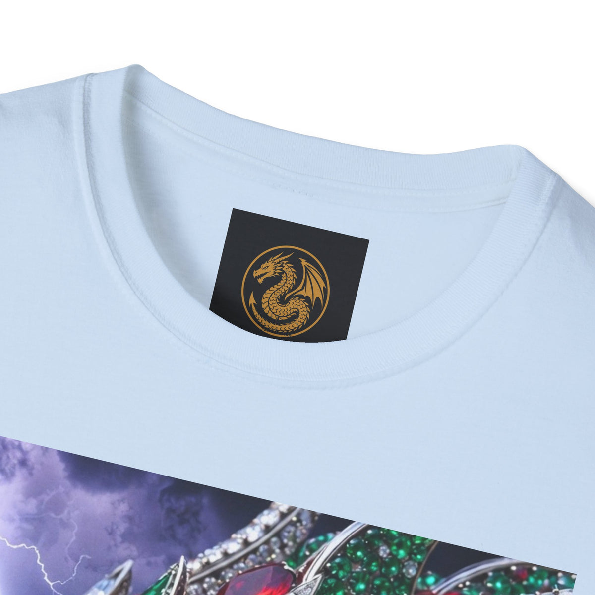 Electric Dragon Graphic T-Shirt