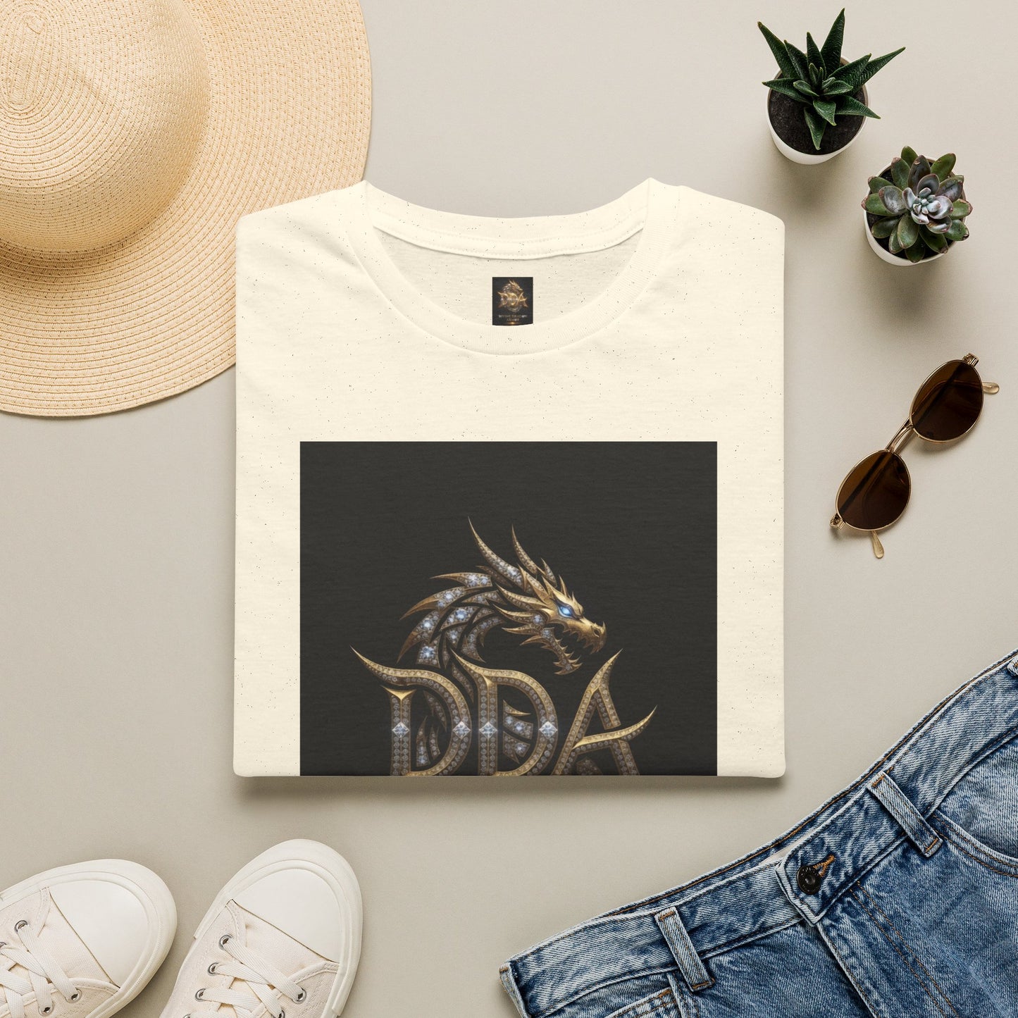 A Dragon Crest T-Shirt — Divine Dragon Armor Logo Tee