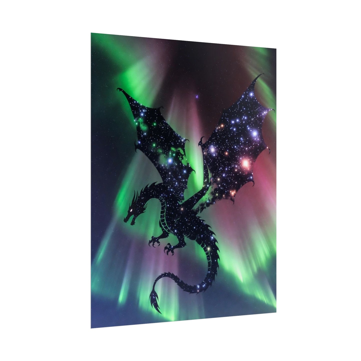 Dragon Aurora Poster