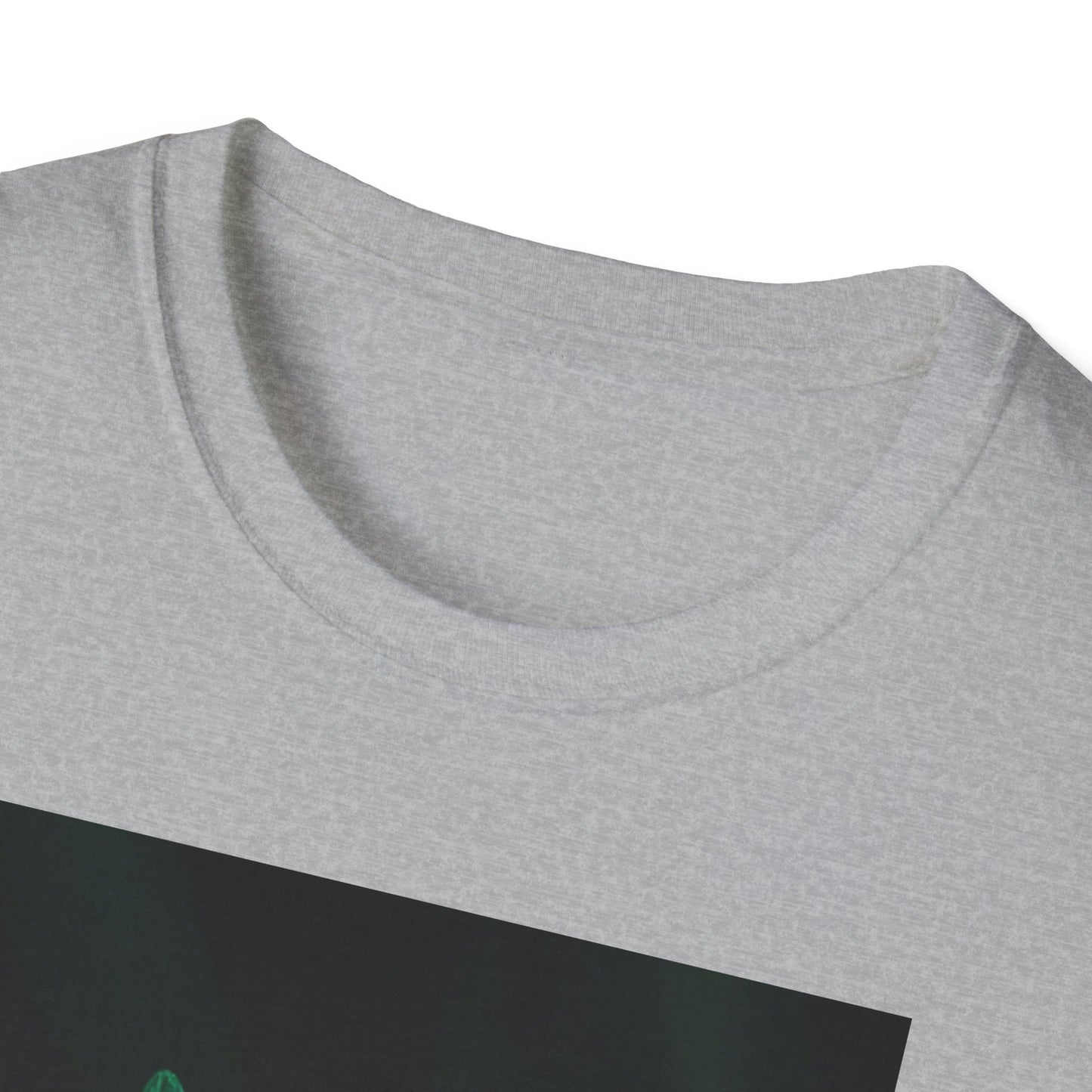 Emerald Storm Dragon T-Shirt — Neon Fantasy Dragon Graphic Tee