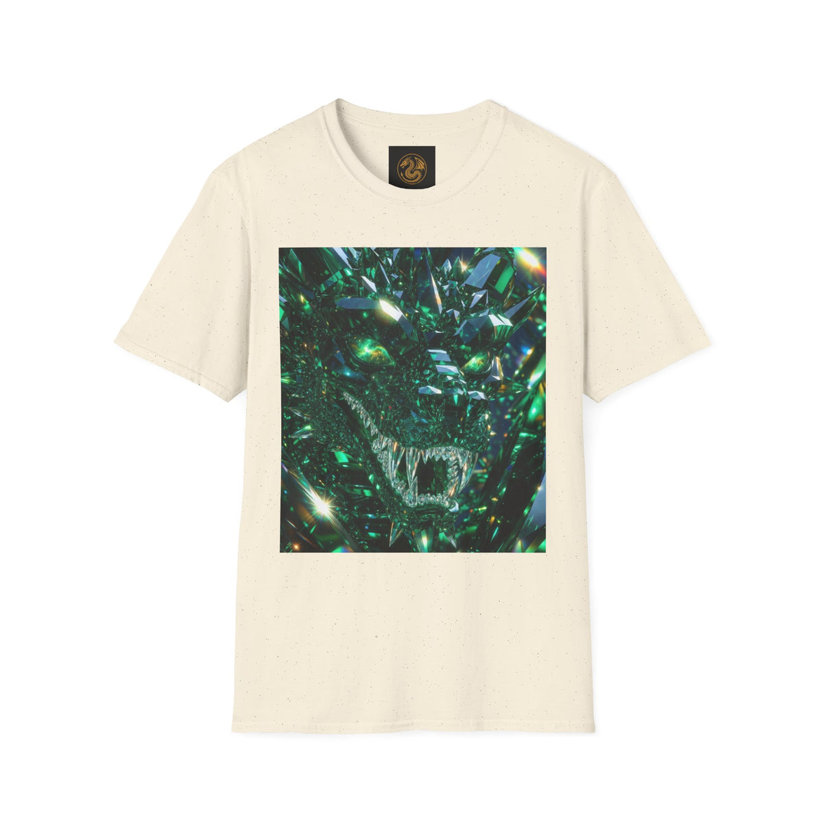 An Emerald Dragon Crystal Skull T-Shirt