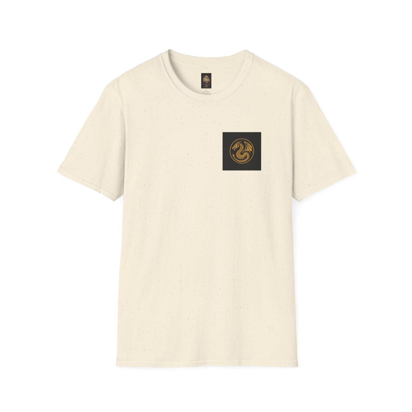 A # 1 Selling Divine Dragon Armor Pocket T-Shirt — Vintage Gold Emblem Tee