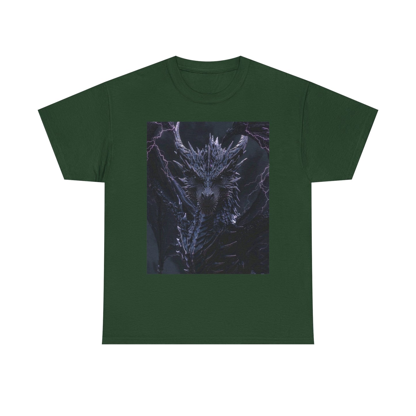 Dark Dragon Tee — Dark Fantasy Gothic Dragon Graphic Shirt