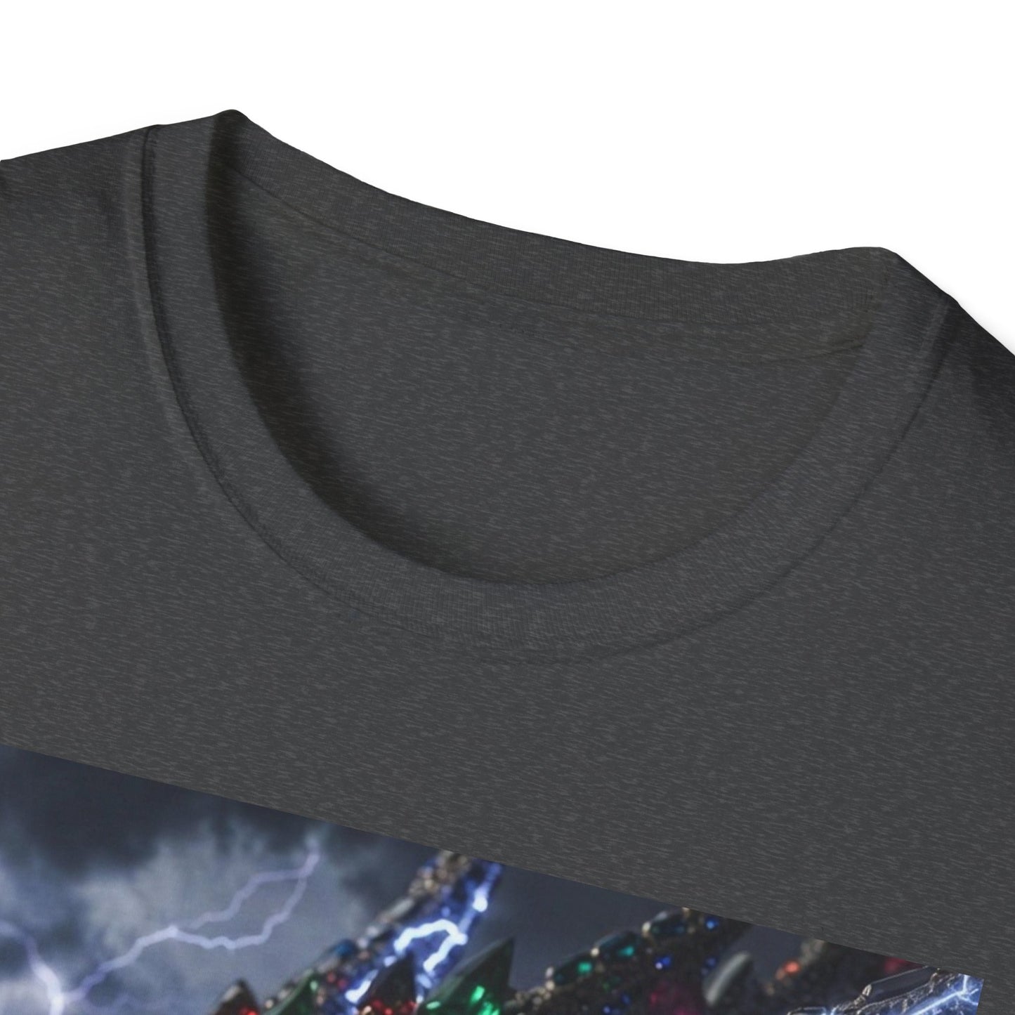 Dragon Lightning T-Shirt — Electric Dark Fantasy Monster Graphic Tee