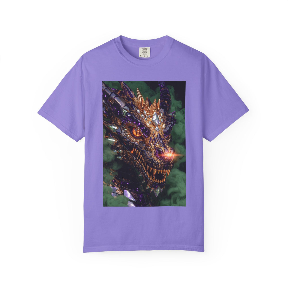 A Dragon Pocket Graphic T‑Shirt — Fiery Fantasy Chest Print