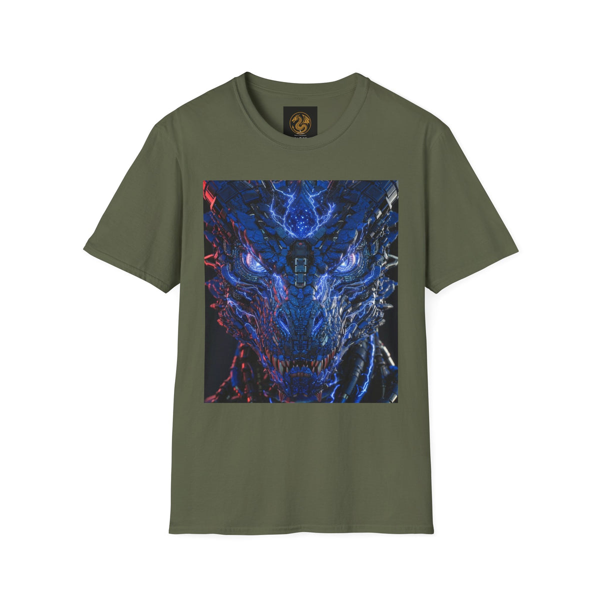 #1 Selling Dragon Nebula T-Shirt — Cosmic Blue Dragon Graphic Tee