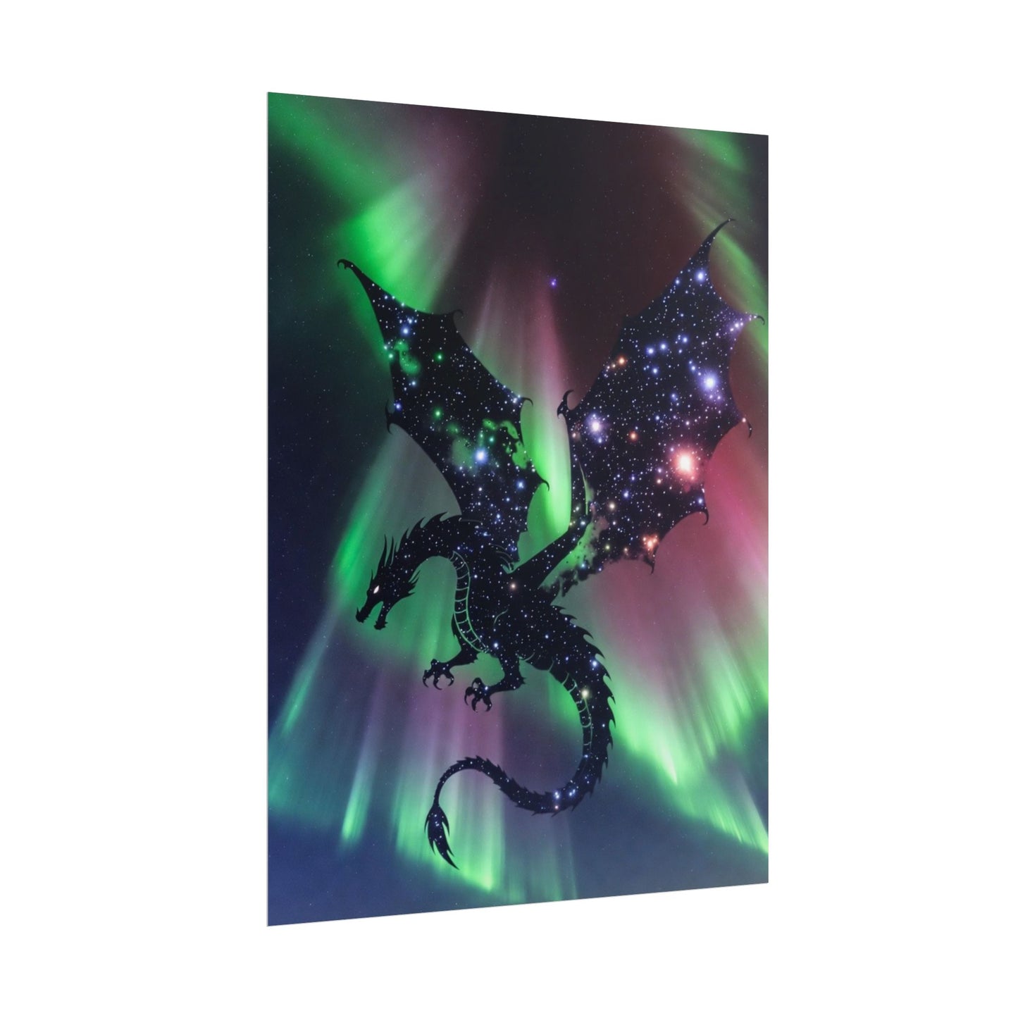 Dragon Aurora Poster