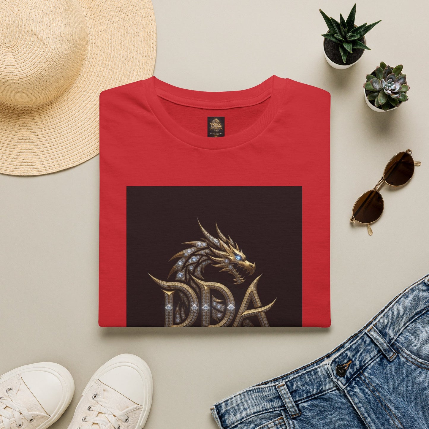 A Dragon Crest T-Shirt — Divine Dragon Armor Logo Tee