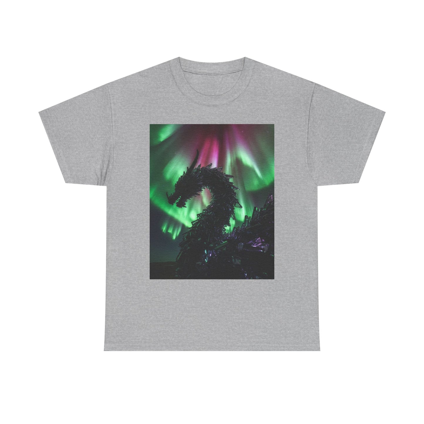 Dragon Aurora T-Shirt — Northern Lights Dragon Graphic Tee
